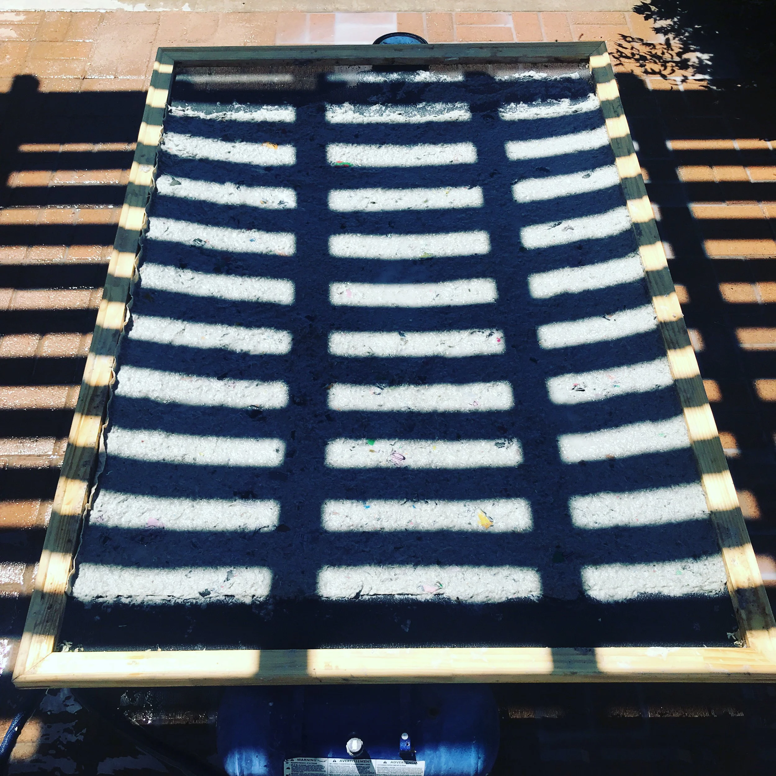  paper pulp in screen 