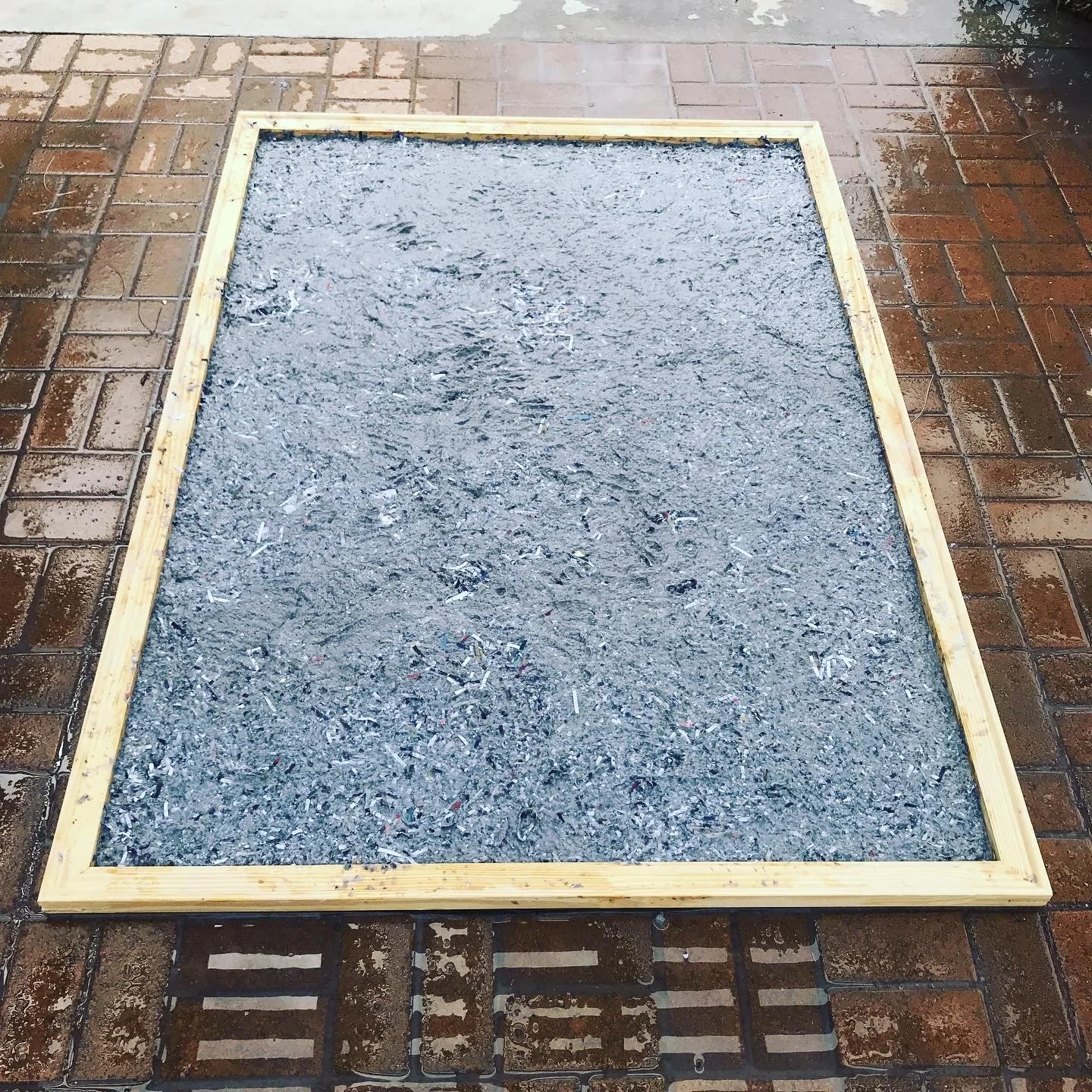  paper pulp in screen 