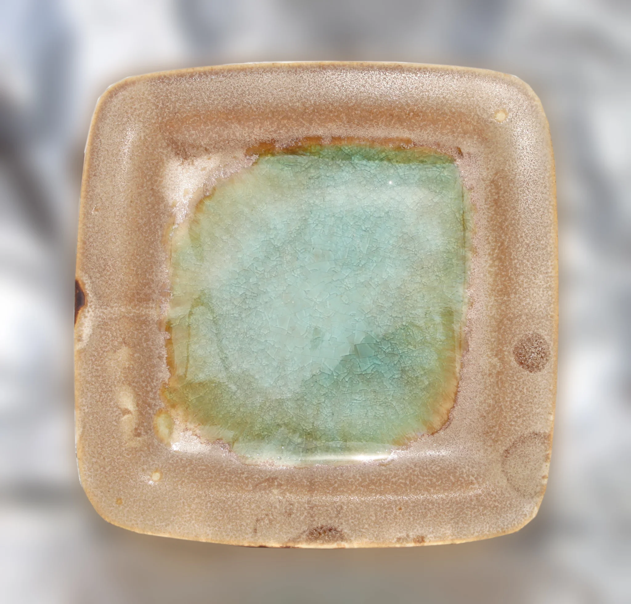 Gumbo Square Plate With Turqoise Glass-Edit.jpg
