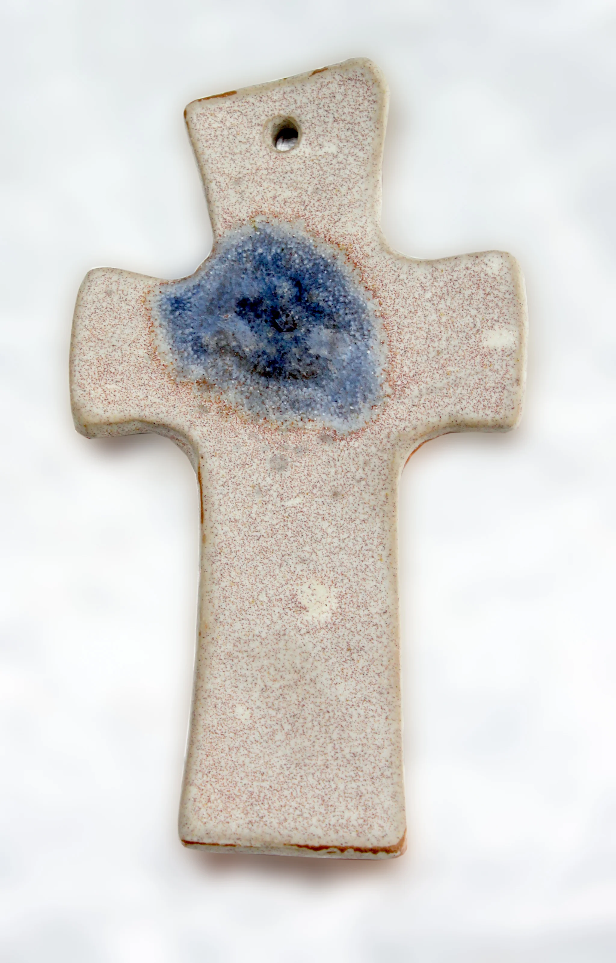 Gumbo Cross Ornamanet With Blue Glass-Edit.jpg