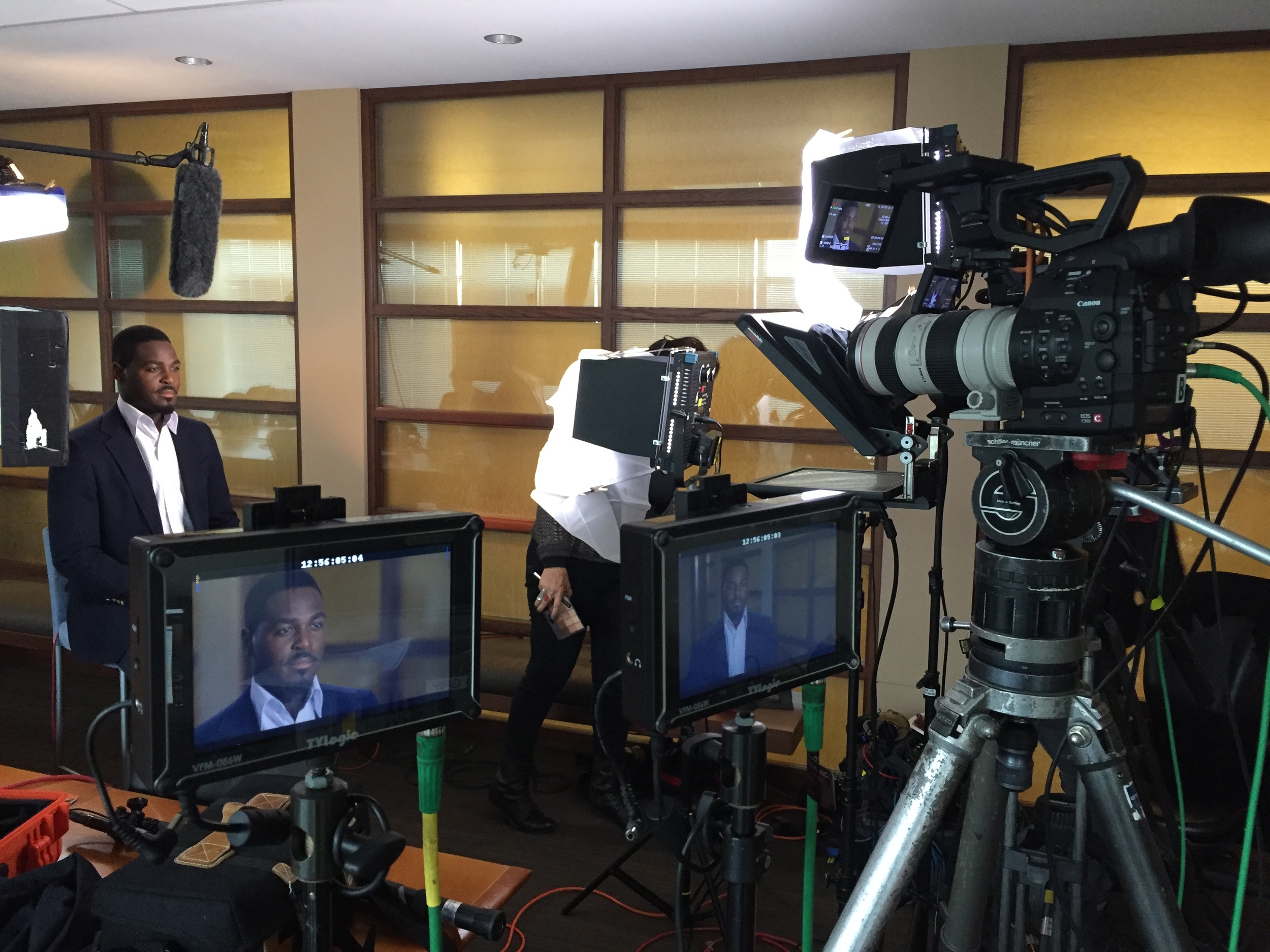 Knowledge Launch Production Shoot