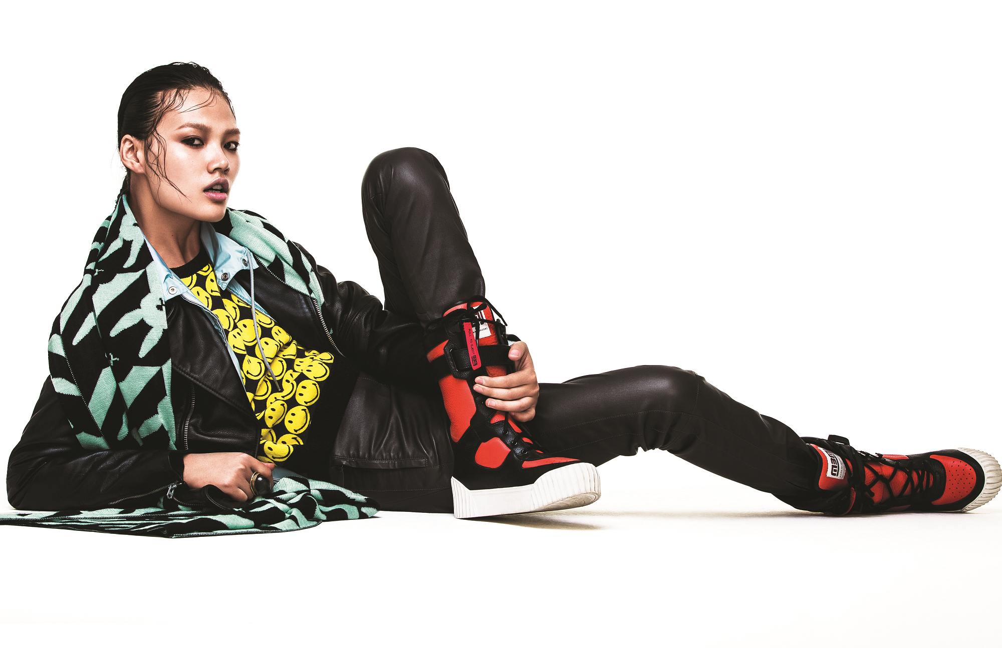 FW 2014 scarf for Harper's Bazaar China