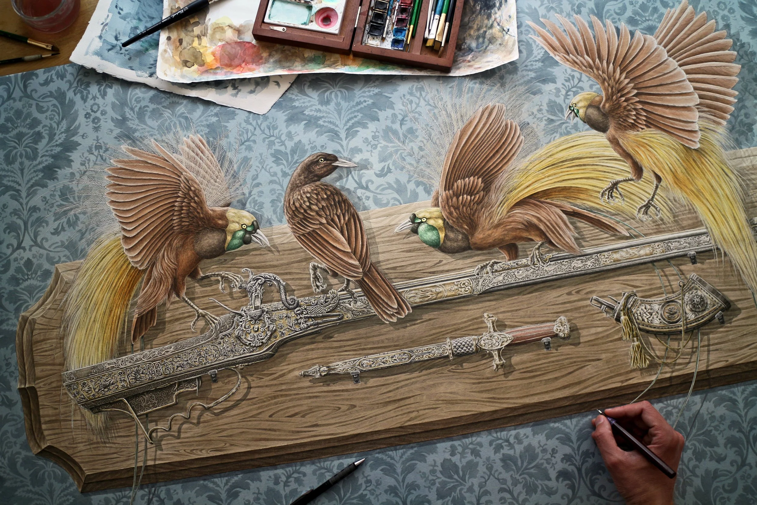 Grand trophée de paradis