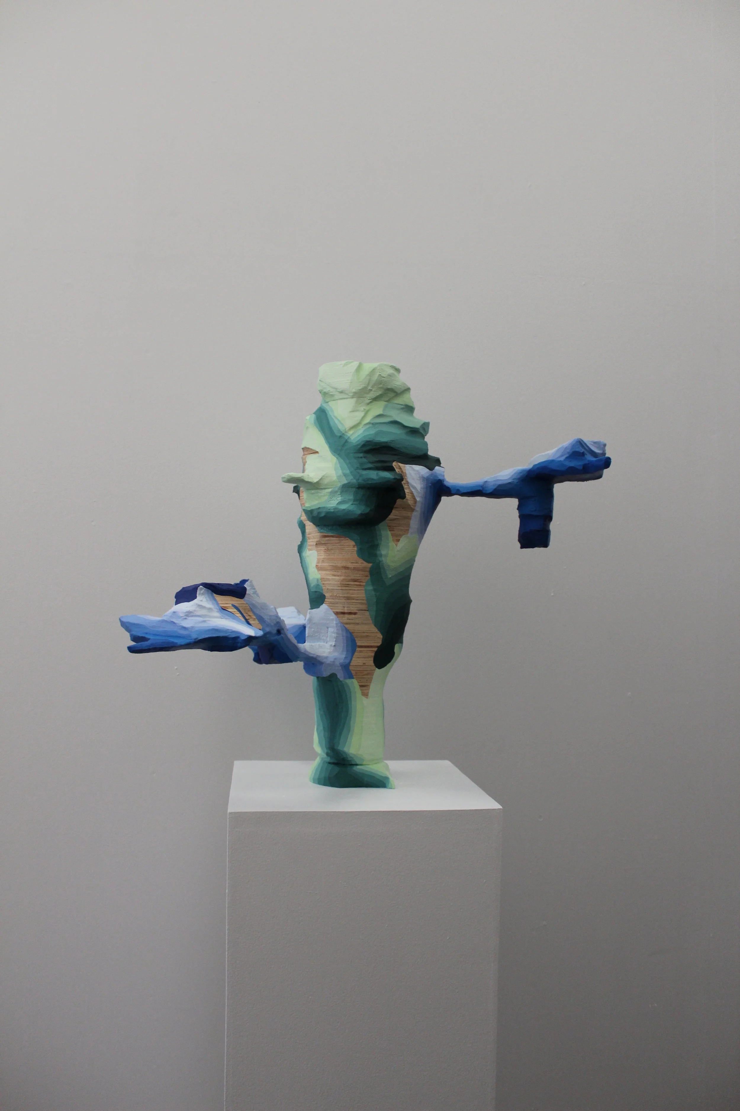 Subdivision

Acrylic on carved timber form, matte varnished
Waterproof membrane interior 

525mm x 560mm x 560mm