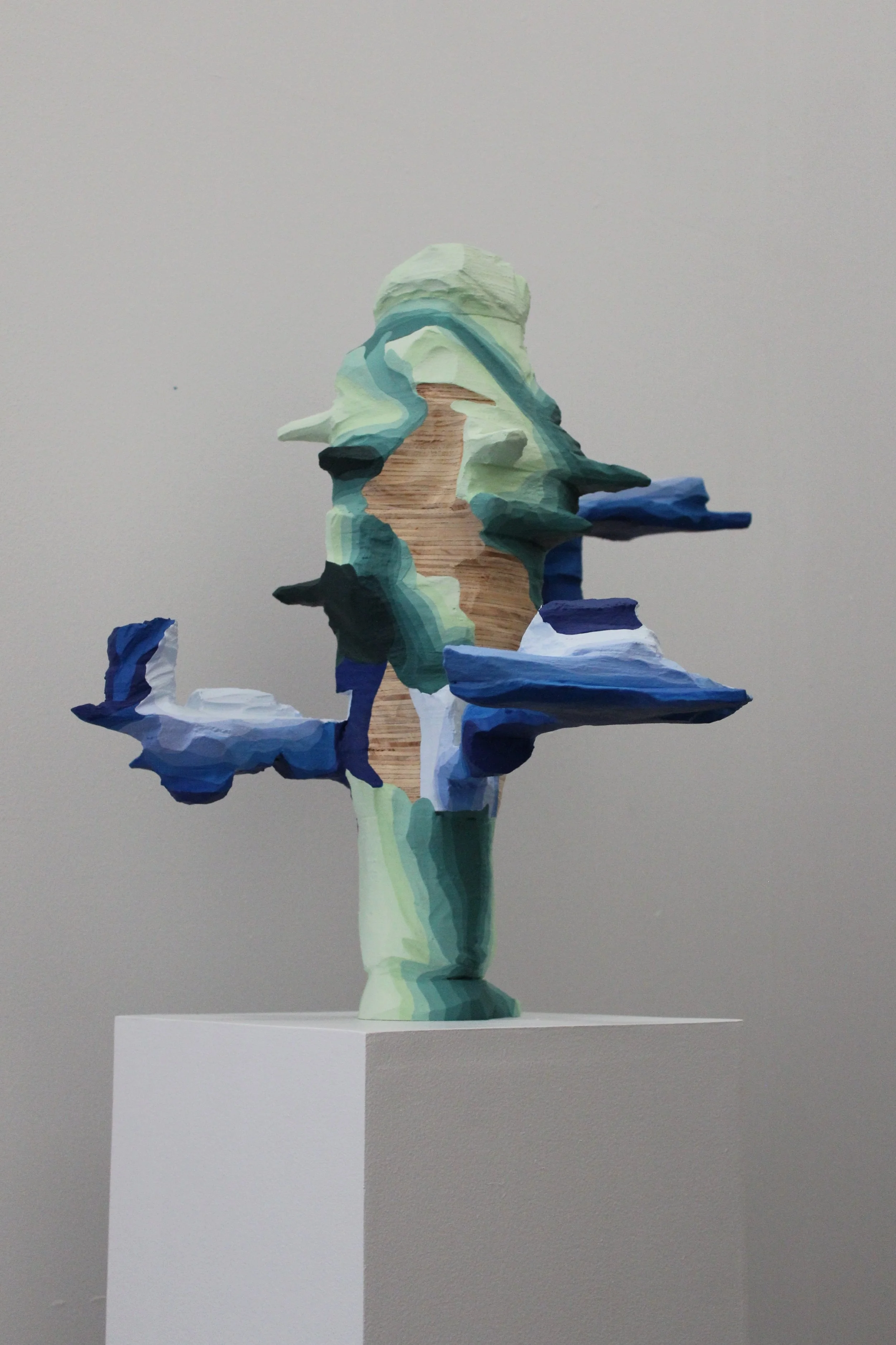 Subdivision

Acrylic on carved timber form, matte varnished
Waterproof membrane interior 

525mm x 560mm x 560mm