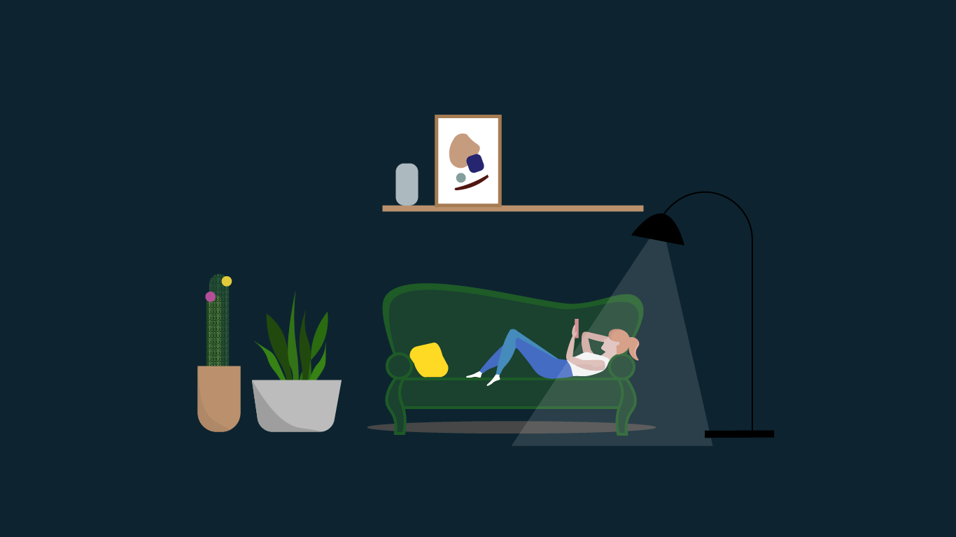 Bookworm. 2020 Digital Illustration