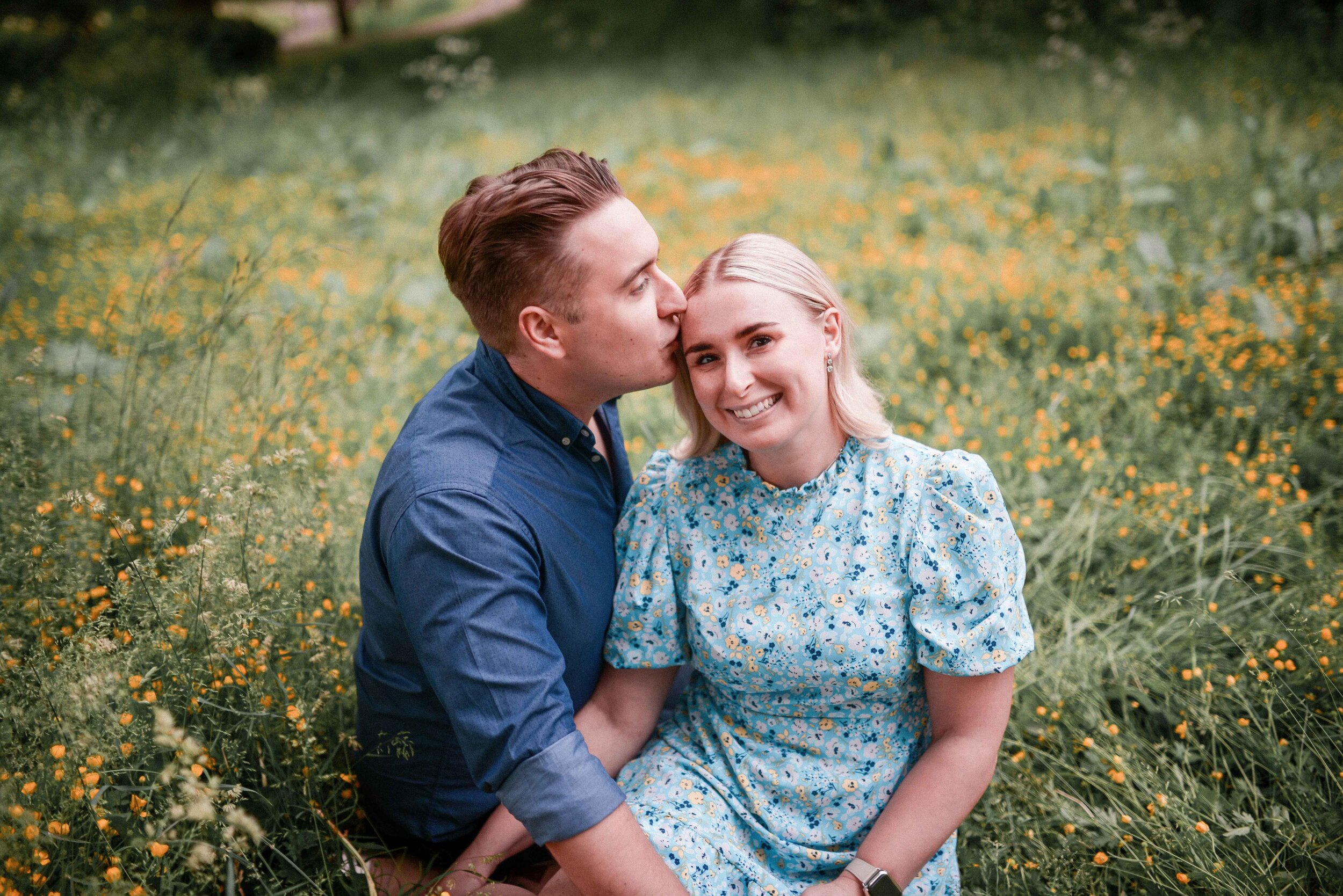 Engagement photos in Barnsley