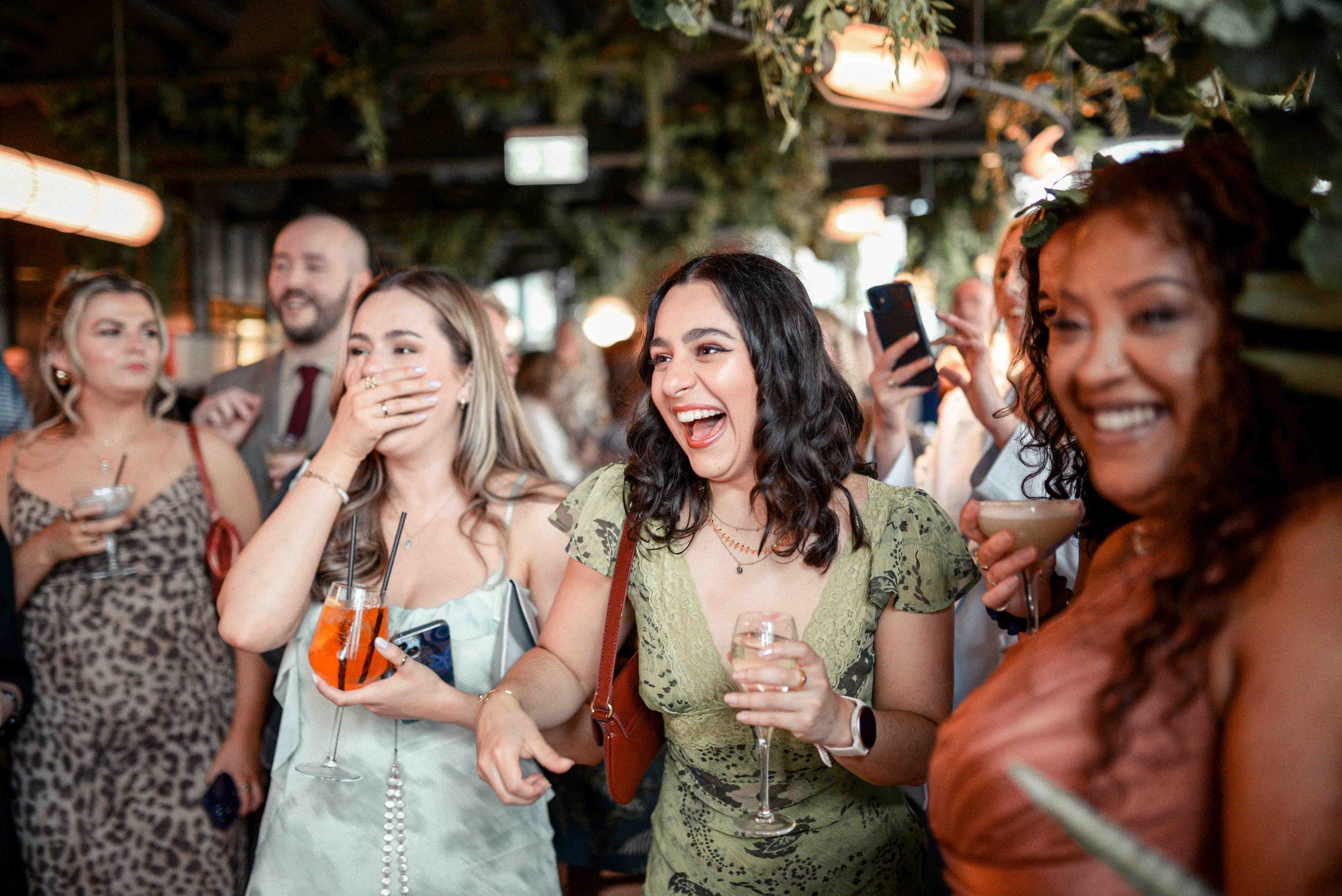 Natural Guest Reactions at The Botanist Sheffield Wedding