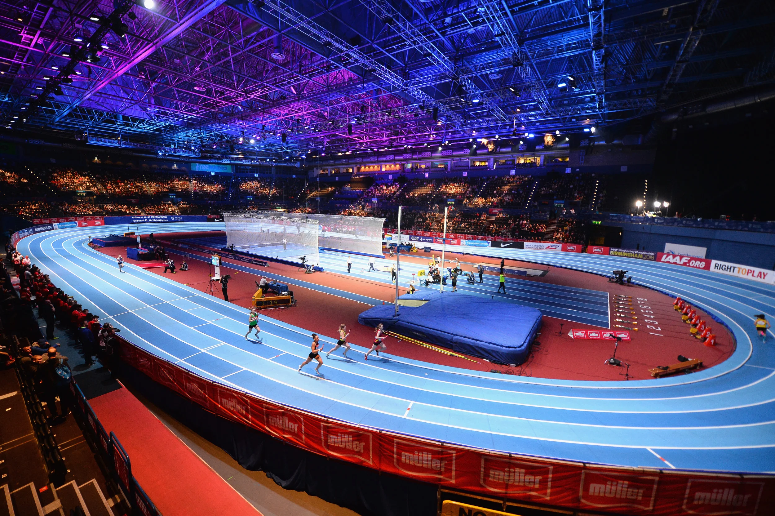 Müller International Grand Prix at the Birmingham Barclays Indoor Arena (Credit: British Athletics/Getty Images).