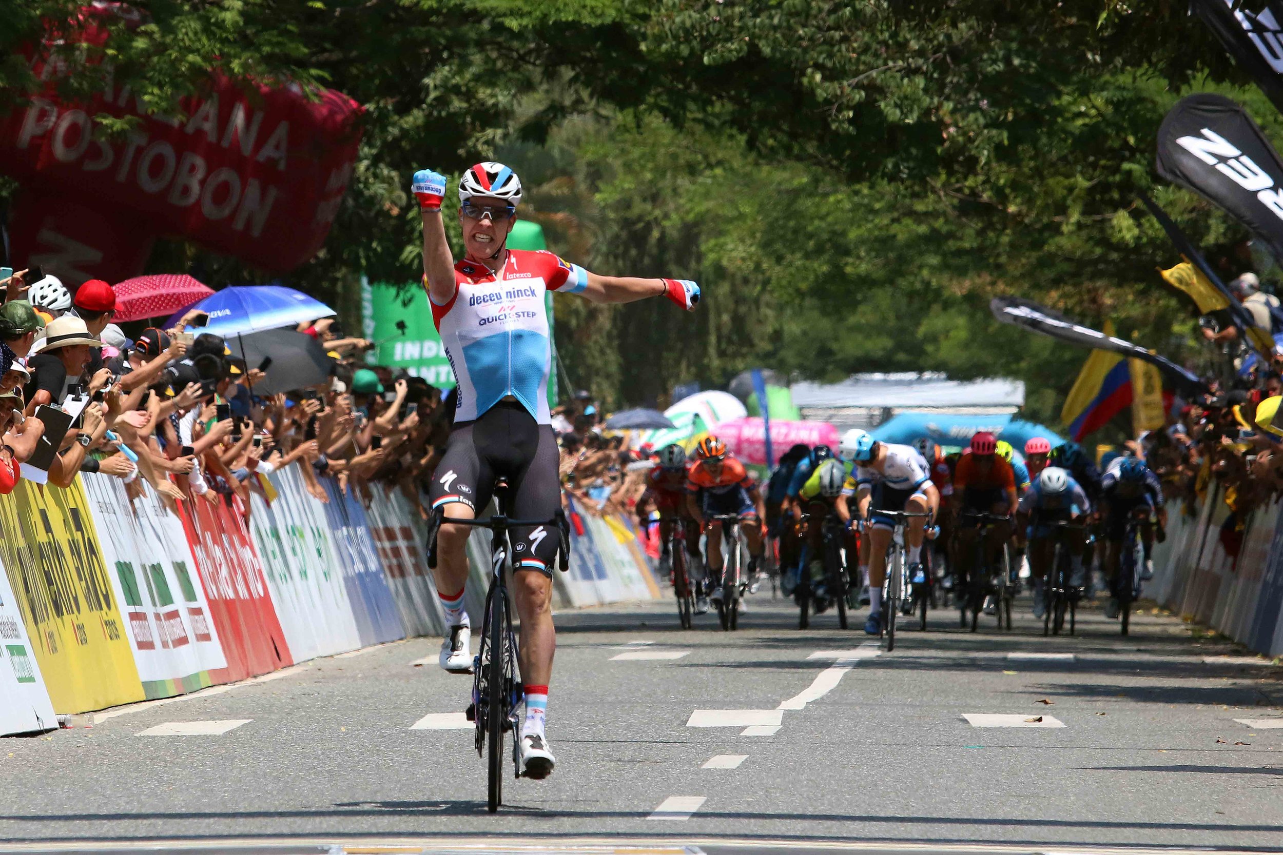 Jungels victory Stage 4 Tour of Colombia