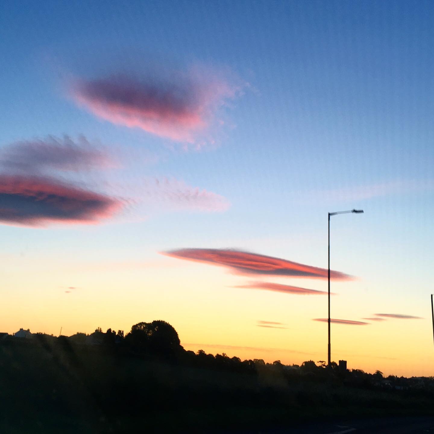 Sunrise clouds