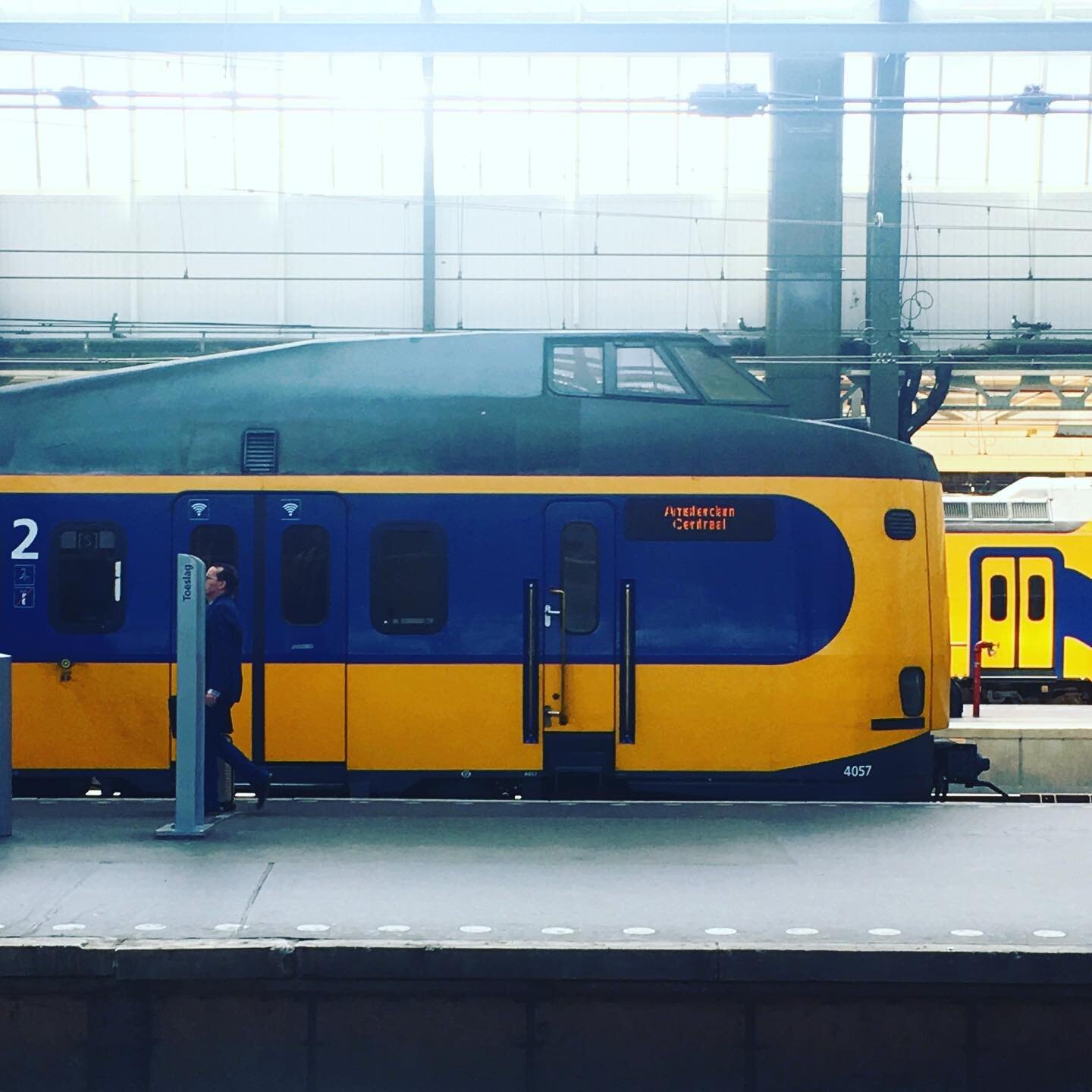 You can just tell this train ain&rsquo;t gunna be late! The Dutch mean business!!