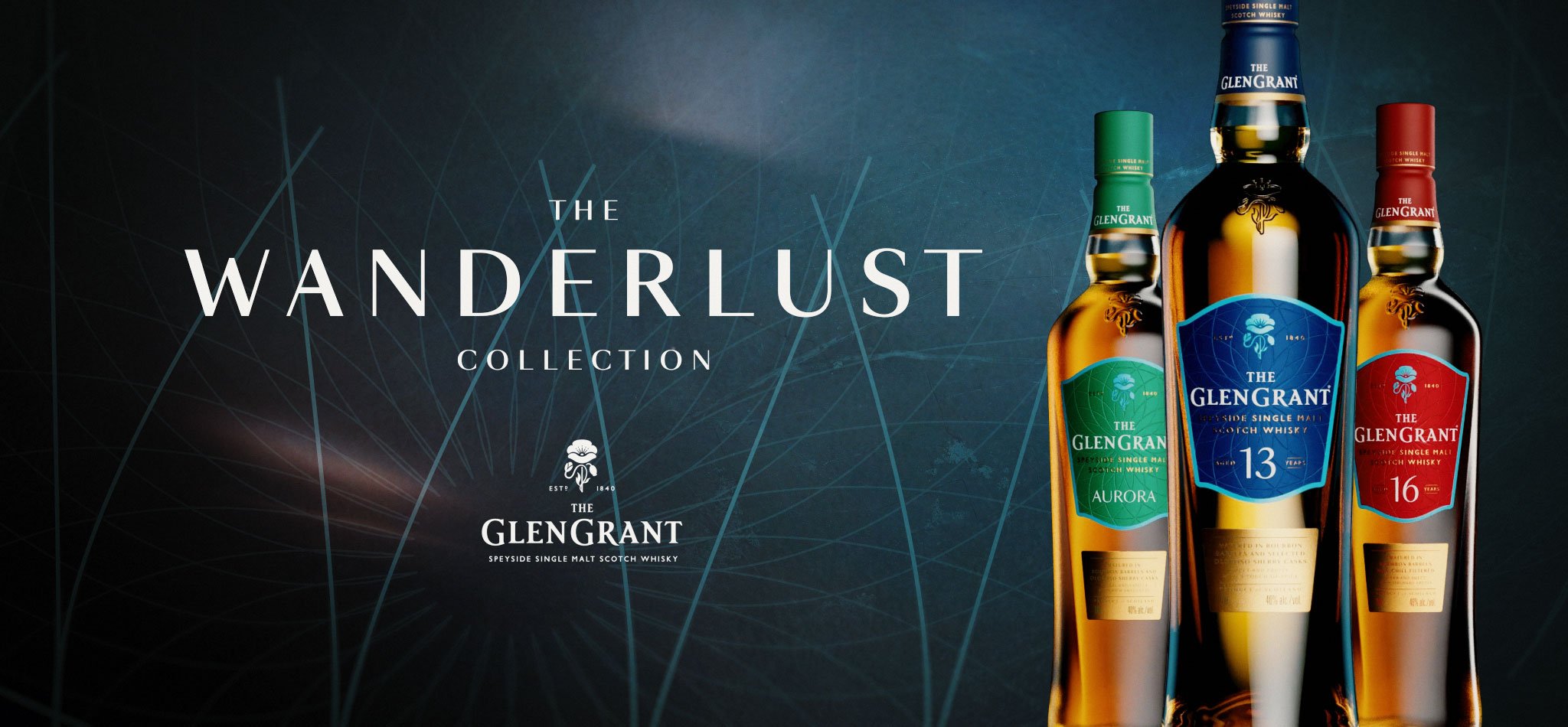 The Glen Grant Wanderlust Collection