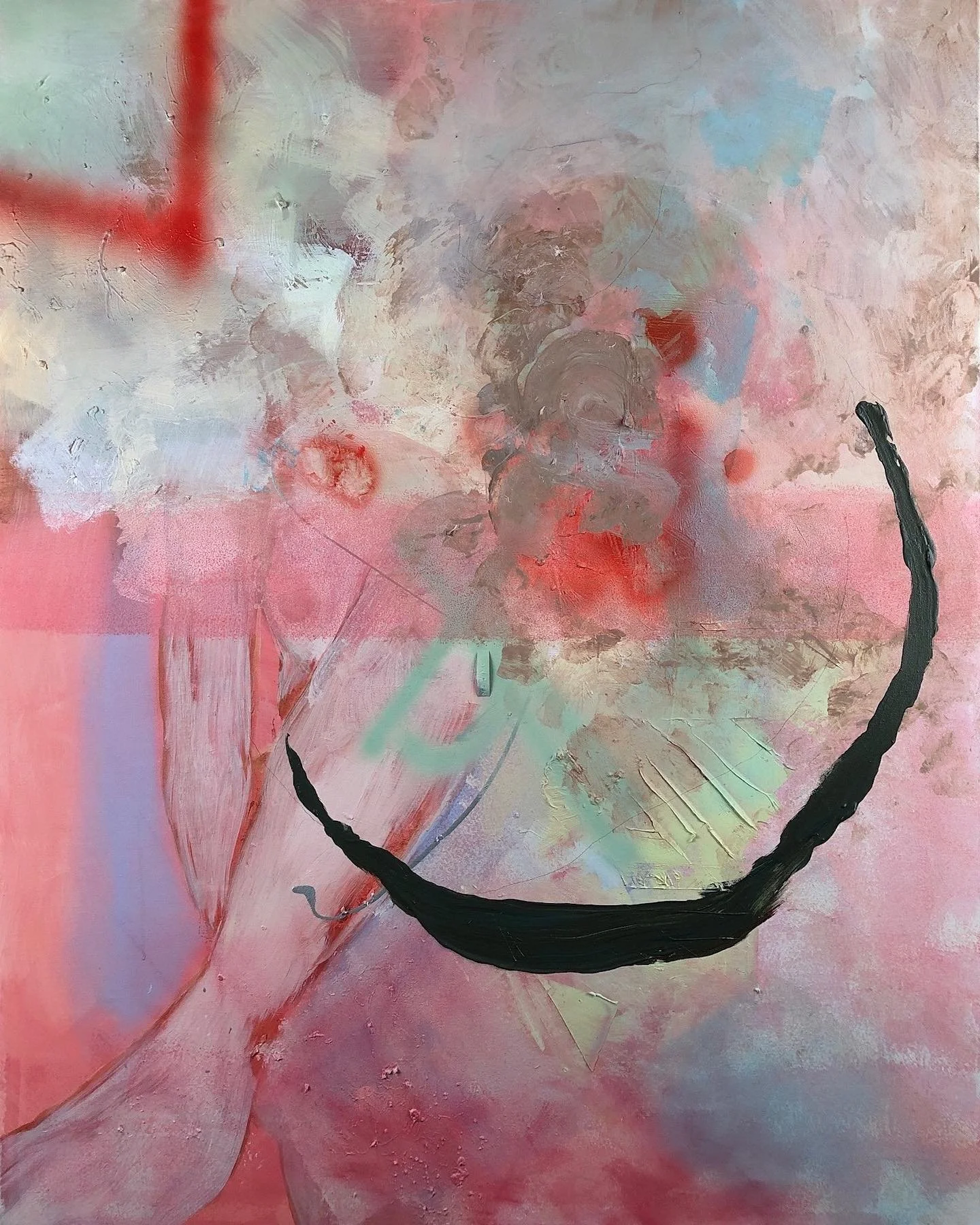 &ldquo;Unprecedented Crisis&rdquo;

2020. Acrylic, pen, pencil,
spray paint, on canvas.
100 x 80cm (39.4&rdquo; x 31.5&rdquo;) Reflecting on language in media: for 2020 the phrase &quot;unprecedented crisis&quot; has come to define the year. From COV