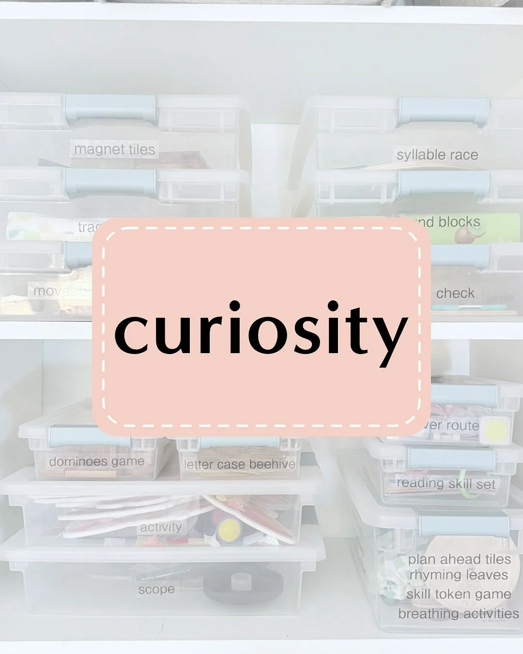 Montessori-style learning has so many benefits like encouraging curiosity, independent play, responsibility of cleaning things up. The way we organize is already within those parameters but it was fun to work on super cute Montessori toys and activit