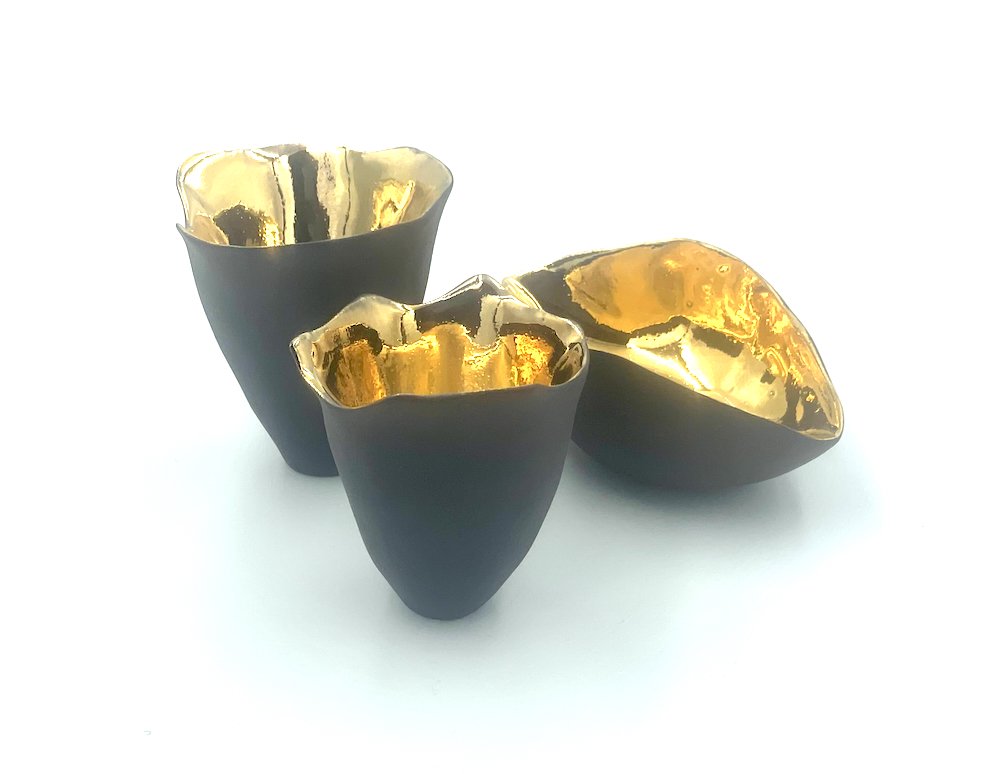 Penny Little Ceramics Black Porcelain Glittery Trio.jpeg