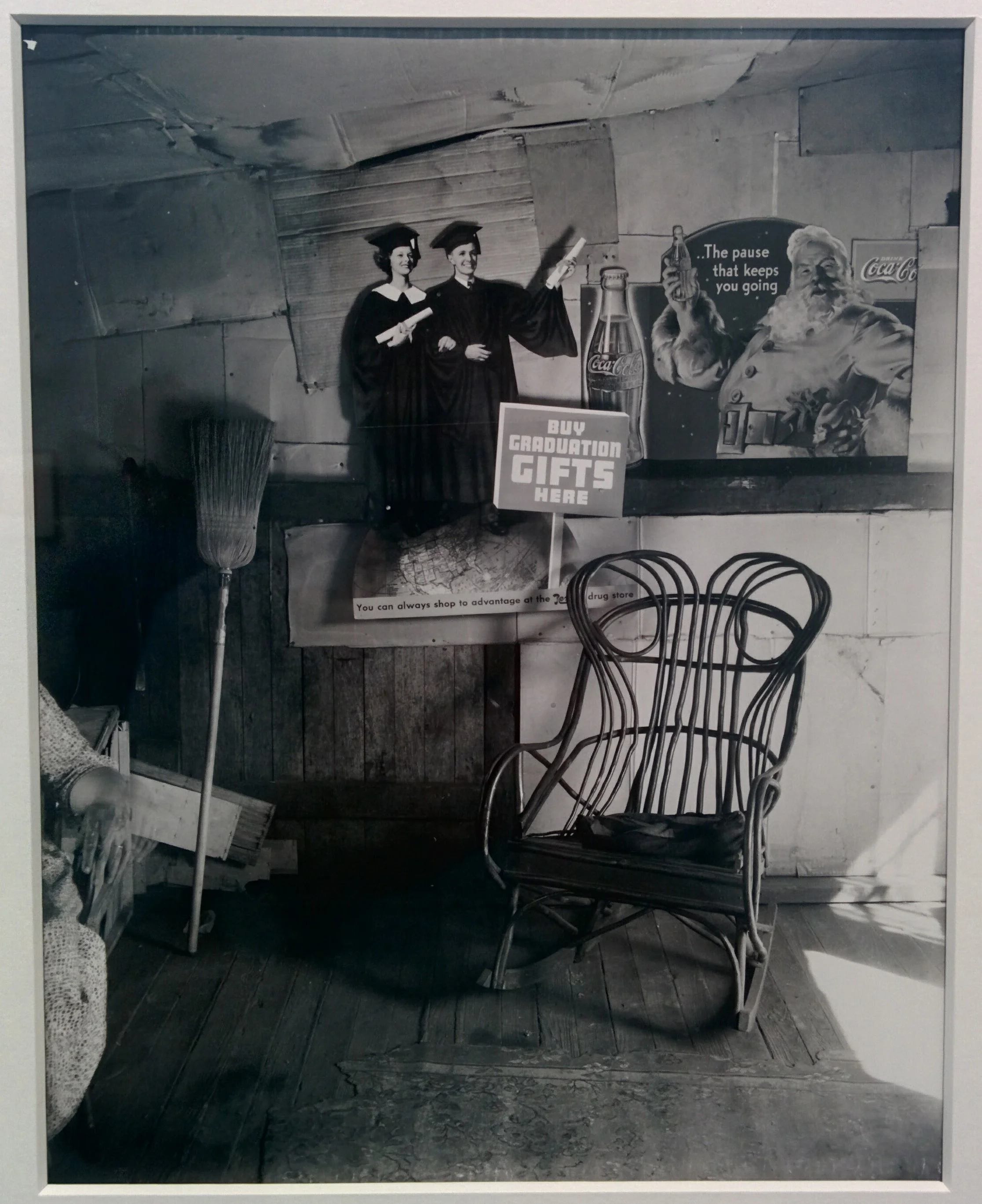 Signs, advertising, grinding poverty, wry commentary on consumer capitalism. Nicely done, Mr. Evans.