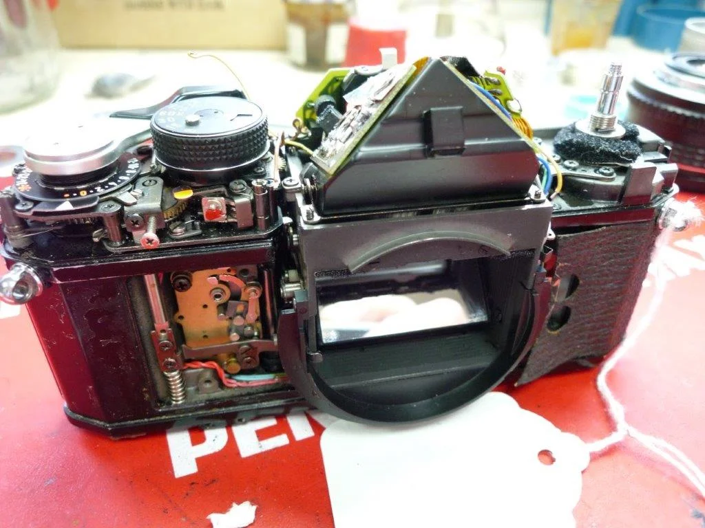 An MX (not mine, possibly the character's) on Robin's work bench.