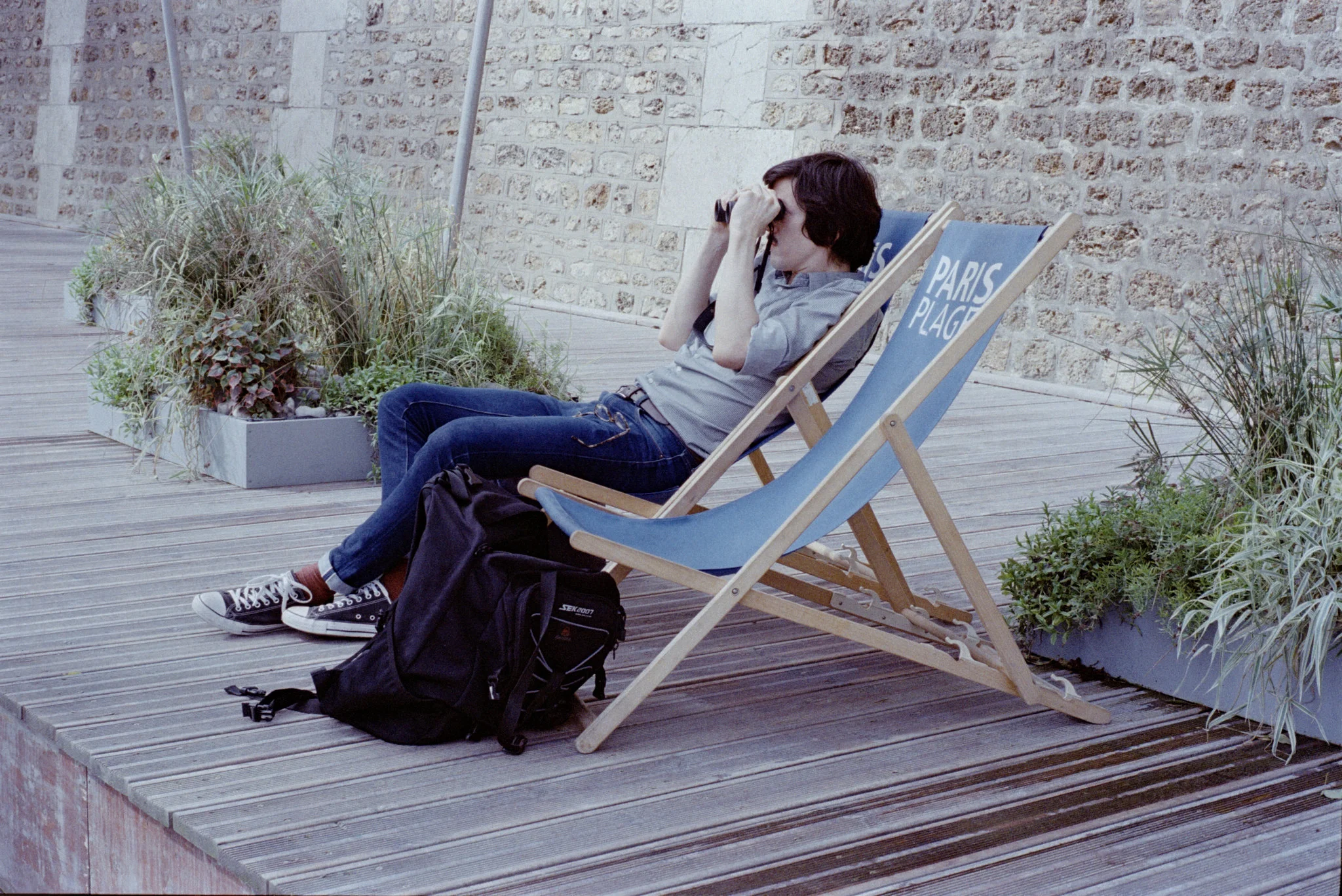 Straight analog to digital conversion. There aren’t many options to mess with in the included software. No film profiles, for example. Kodak UltraMax 400.