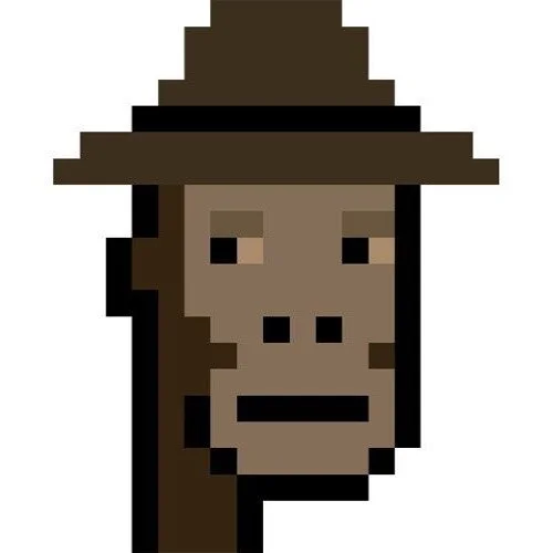 This CryptoPunk #6965 re-sold on the 19th of February 2021 for 800 ETH, $1,608,032 USD. 

CryptoPunks are 24&times;24 pixel art images that are algorithmically generated, and first launched in June 2017.

There are 10,000 unique collectible Cryptopun