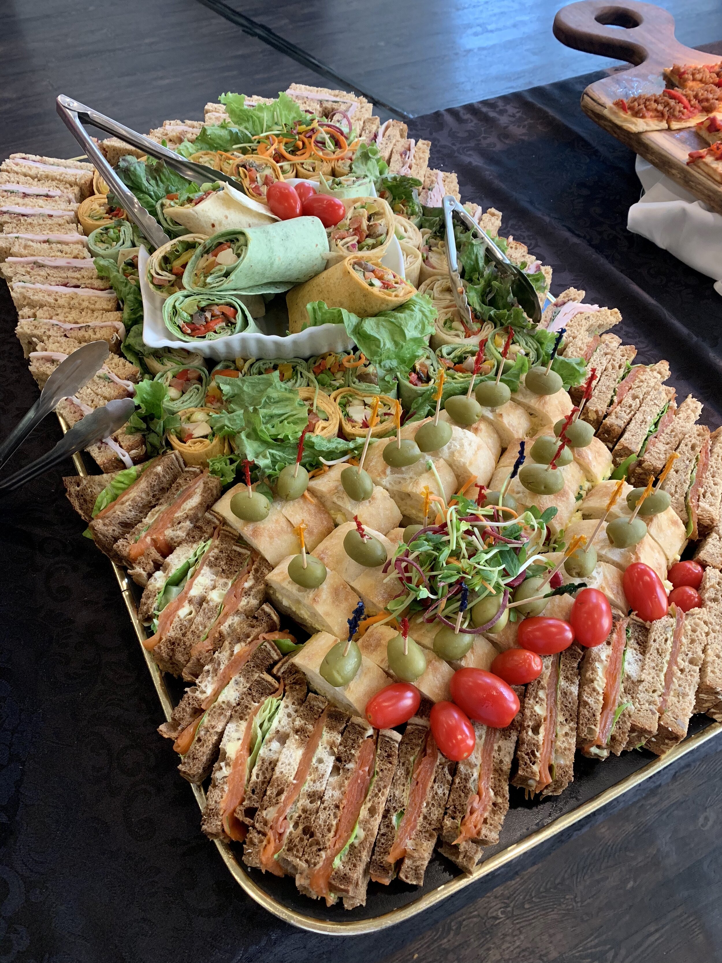 CATERING FOR CORPORATE EVENTS.