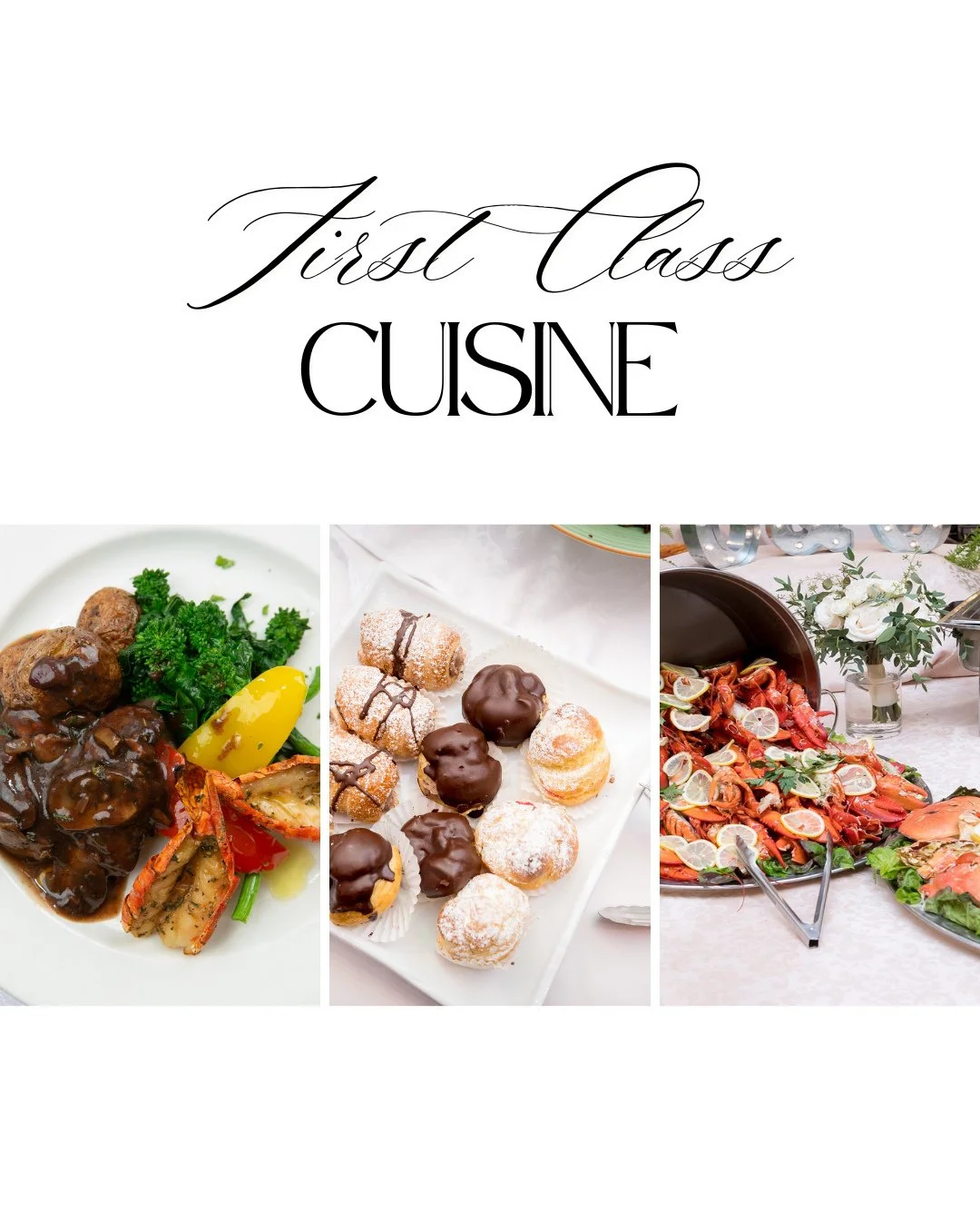 🍽️ First-Class Cuisine at Mississauga Grand 
Exceptional events deserve unforgettable food. Our curated menu features modern culinary selections designed to suit every taste, budget, and cultural tradition — with delicious vegan and gluten-