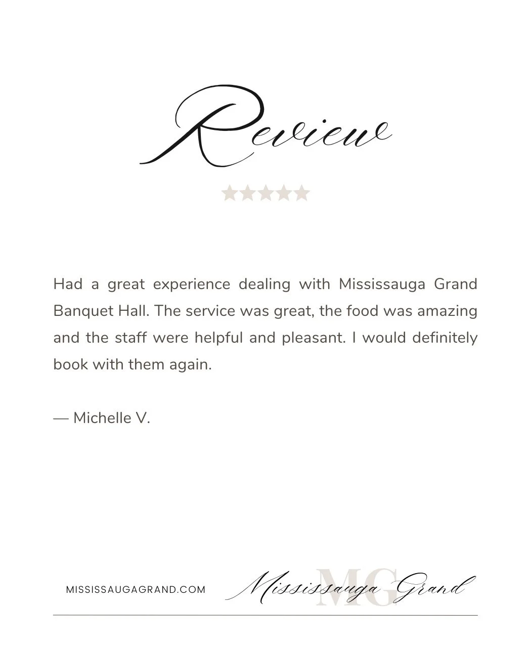 Client Love Note.⁠
⁠
⁠
.⁠
.⁠
.⁠
.⁠
.⁠
.⁠
⁠
#events #eventdecor #eventmanagement #catering #eventplanning #weddingplanning #wedding #event #corporateevents #eventplanners #weddingvenue #eventprofs #mississaugavenue #venues #MississaugaGrand