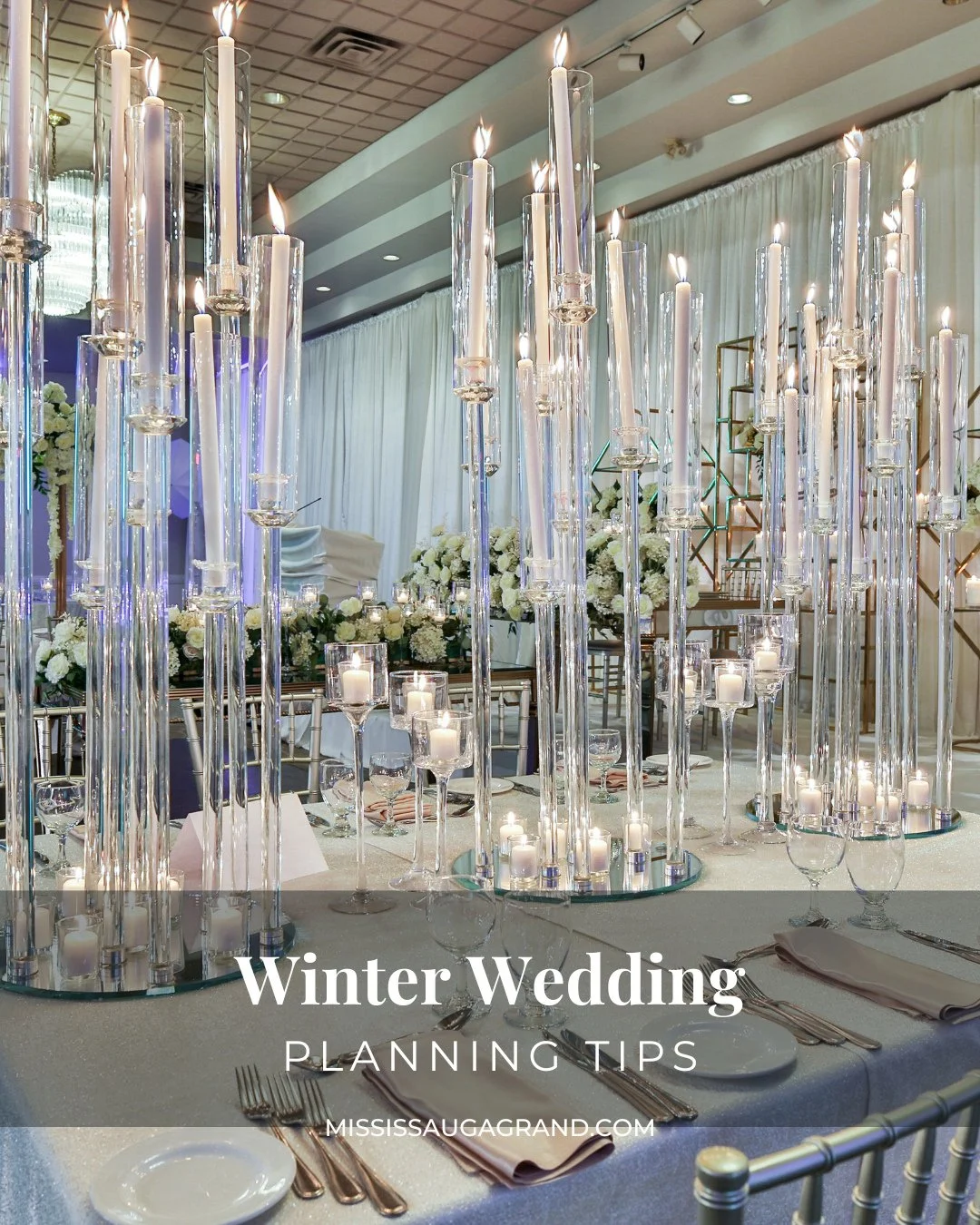 Winter weddings can be elegant and magical when planned strategically. Consider these approaches if you are planning your winter wedding for 2027:⁠
⁠
1. Optimize lighting: Use warm tones and strategically placed lights to enhance the atmosphere.⁠
⁠
2