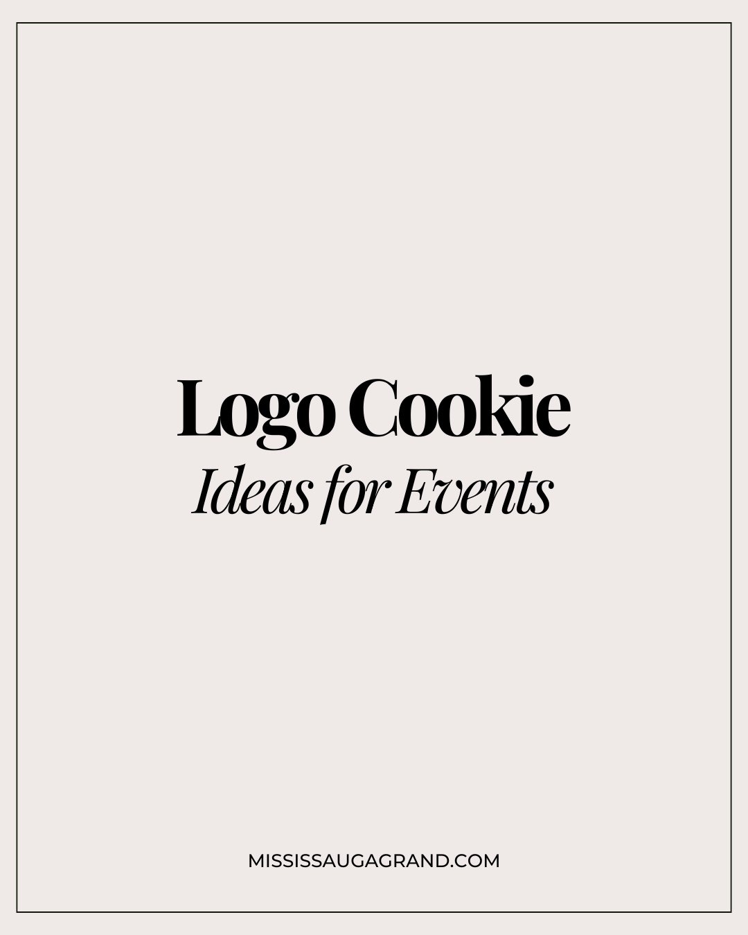 Add a personalized detail to your event with custom logo cookies, available through one of our preferred vendors. A simple addition that guests always notice.⁠
⁠
Corporate Branding⁠
Feature your company logo on cookies for conferences, meetings, or c