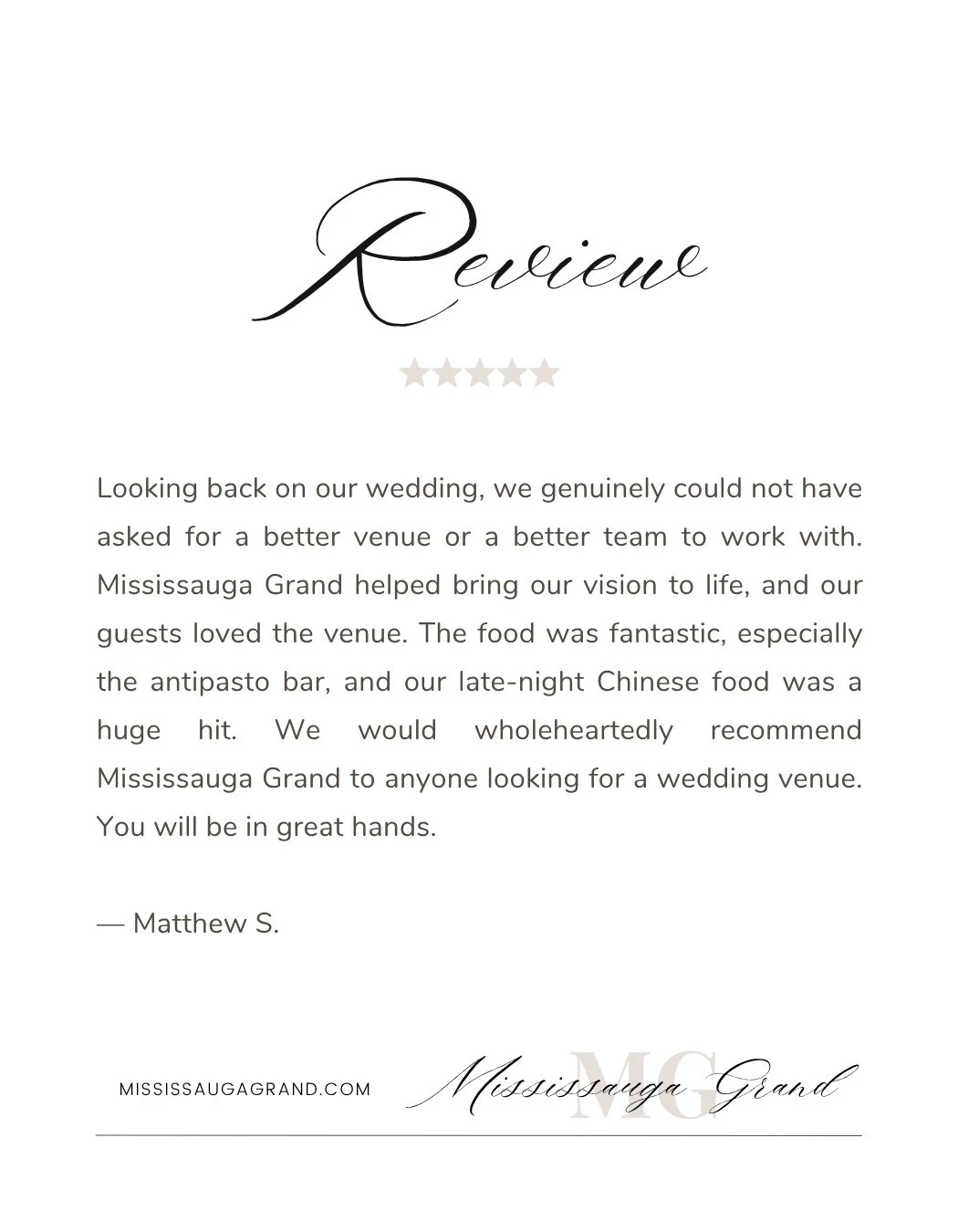 The sweetest words from a beautiful wedding.⁠
⁠
⁠
.⁠
.⁠
.⁠
.⁠
.⁠
⁠
#weddingday #mississaugavenues #weddingvenue #MississaugaGrand