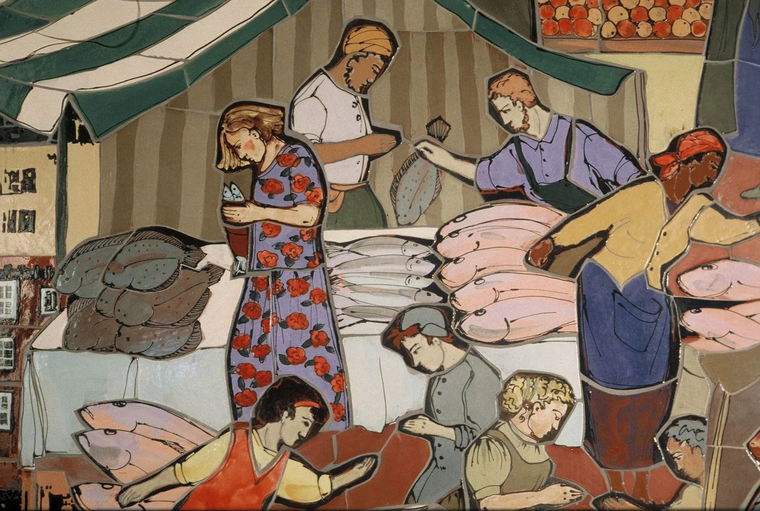 'Northampton Market', detail