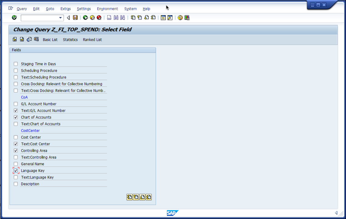 Create Vendor Report in SAP