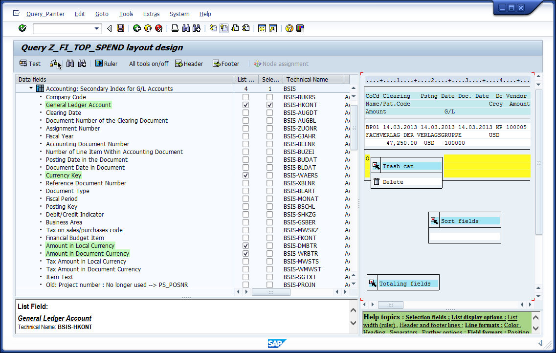 SAP Expert Help: Vendor Report