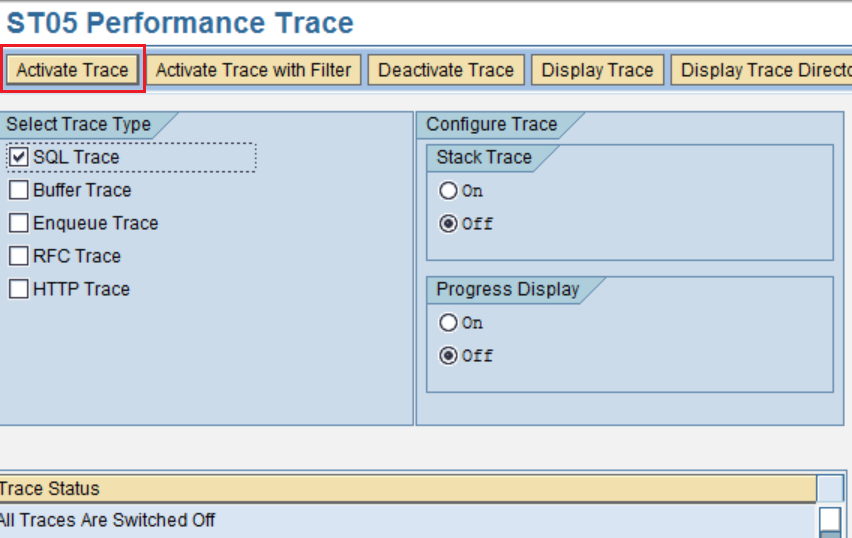 Table Name Where Data is Stored
