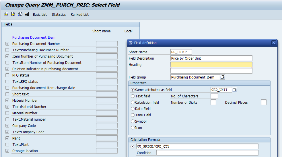 Sap query step by step image