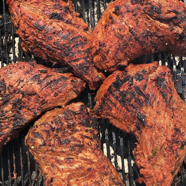 It’s a #meatflower just for you! 😽 you’re welcome #gomeat. #justthetip #meat #yum. #santacruzfoodtruck #ate3one #flowerpower #mangifts