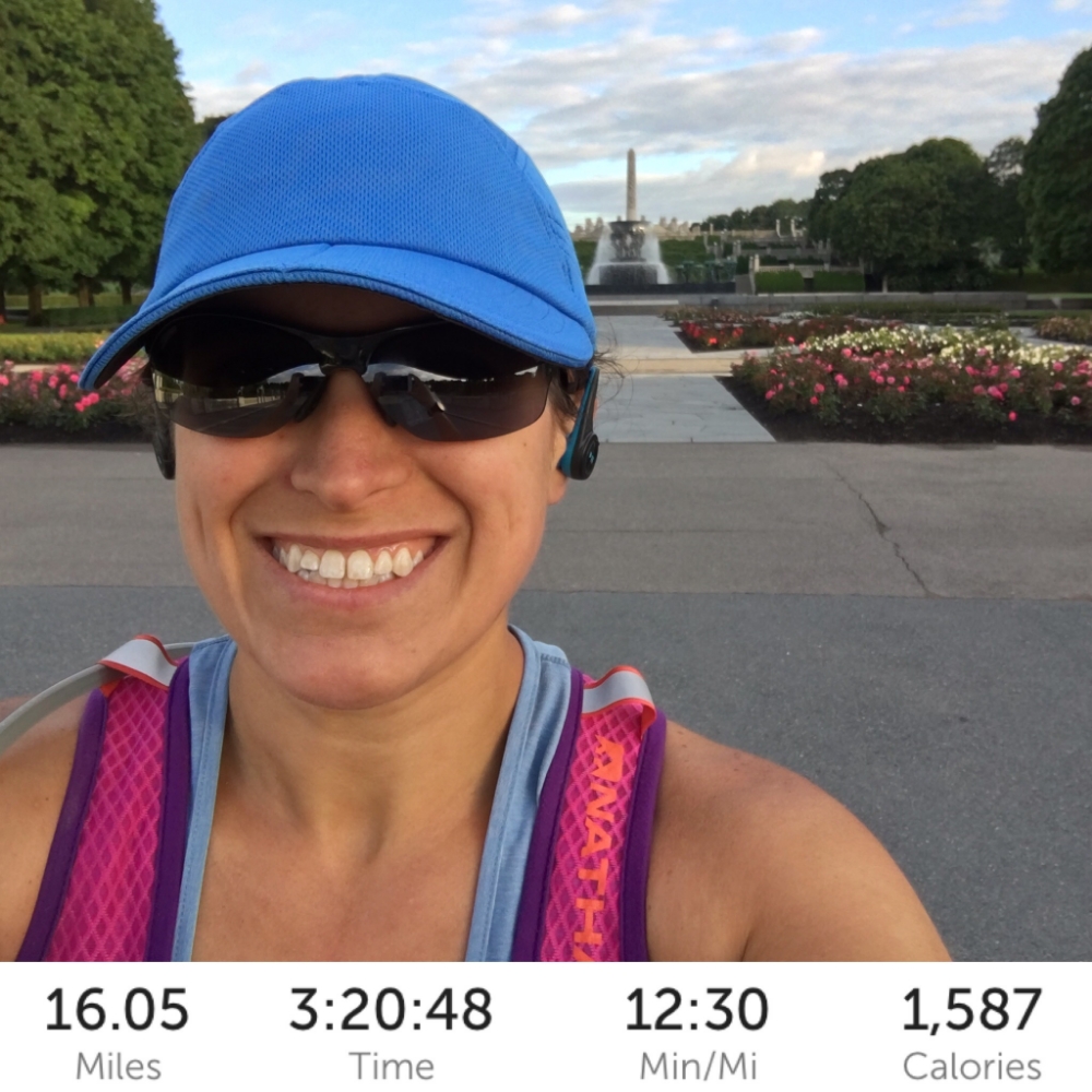 Halfway through my Oslo run