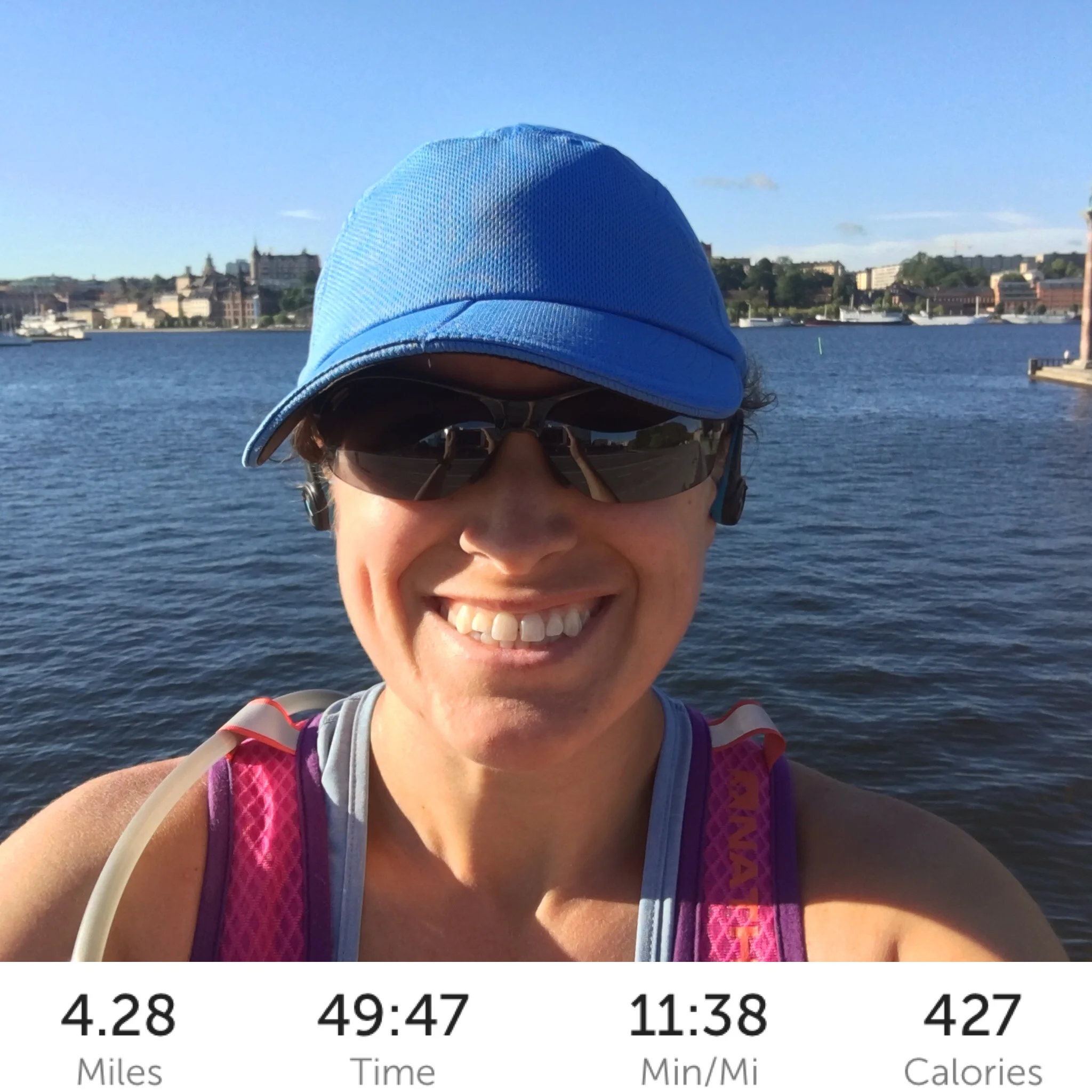 Short run in Stockholm