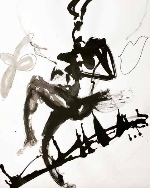 La lanceuse de baseball ArtGraphico