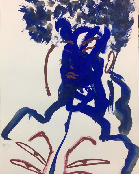 Autoportrait soldat de l'hiver ArtGraphico