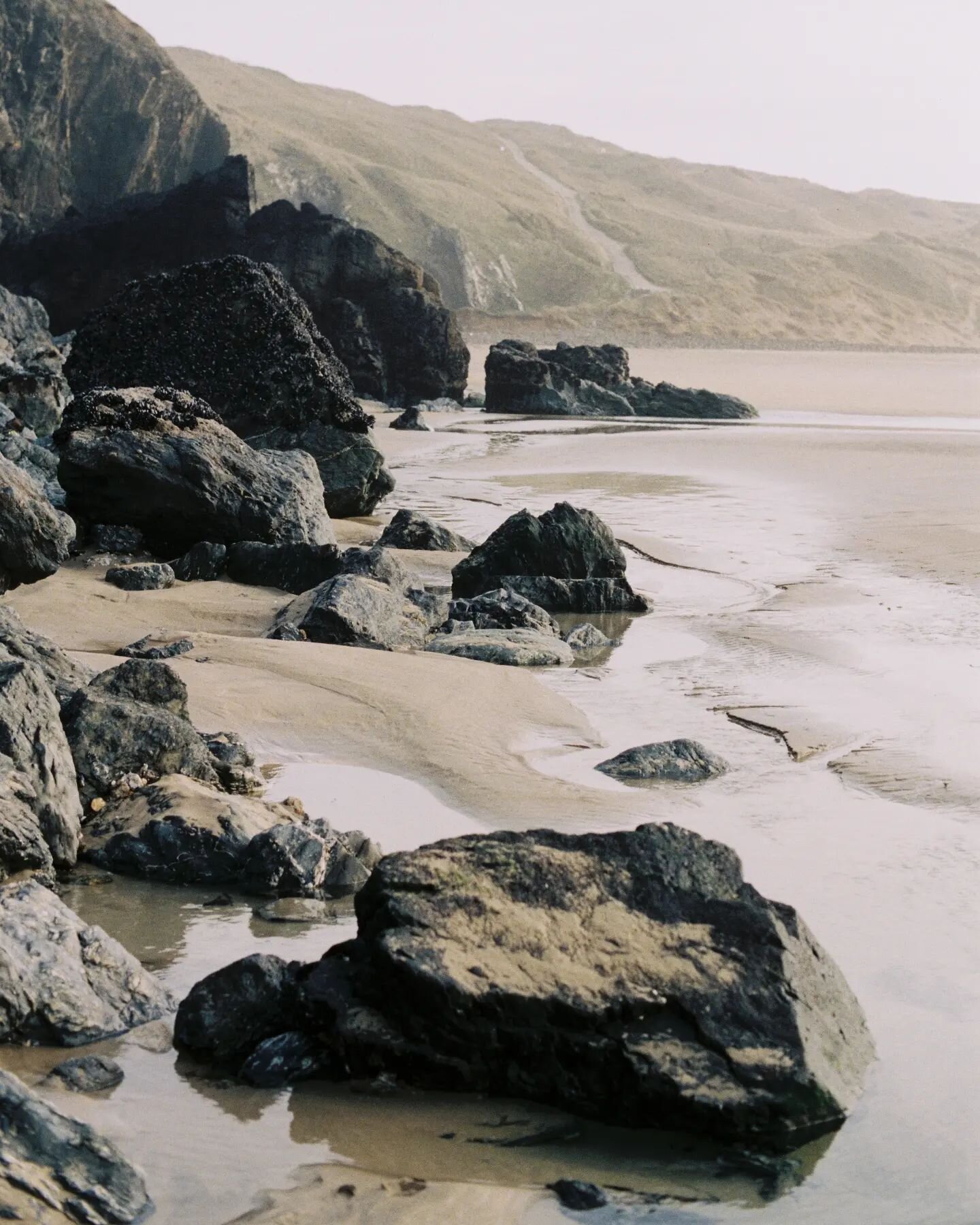 The coast shot on portra 800 / &hearts;️🌊