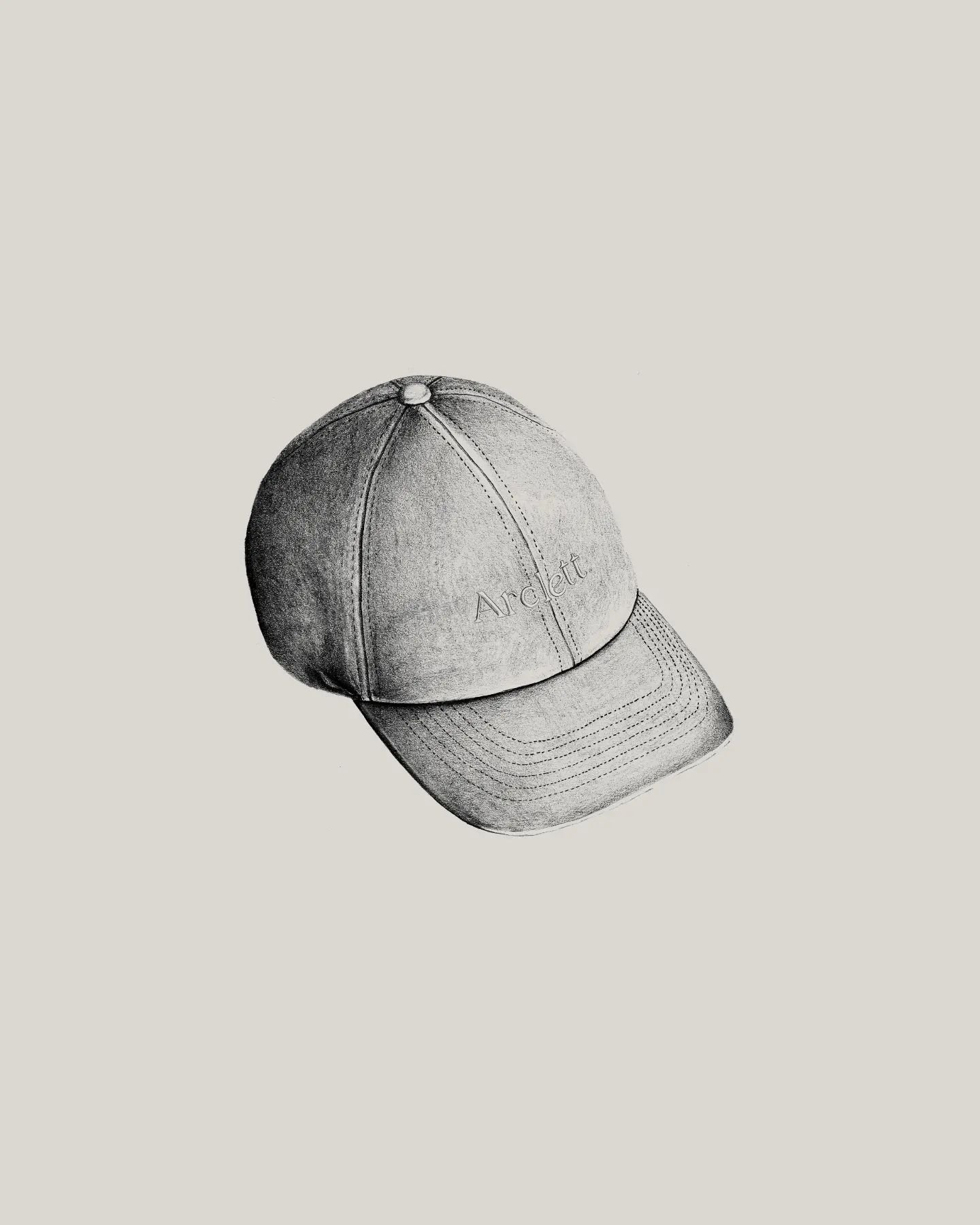 A pleasure as always to work with @arclett / Commissioned to illustrate the organic cap. Hand drawn pencil on paper &hearts;️✏️