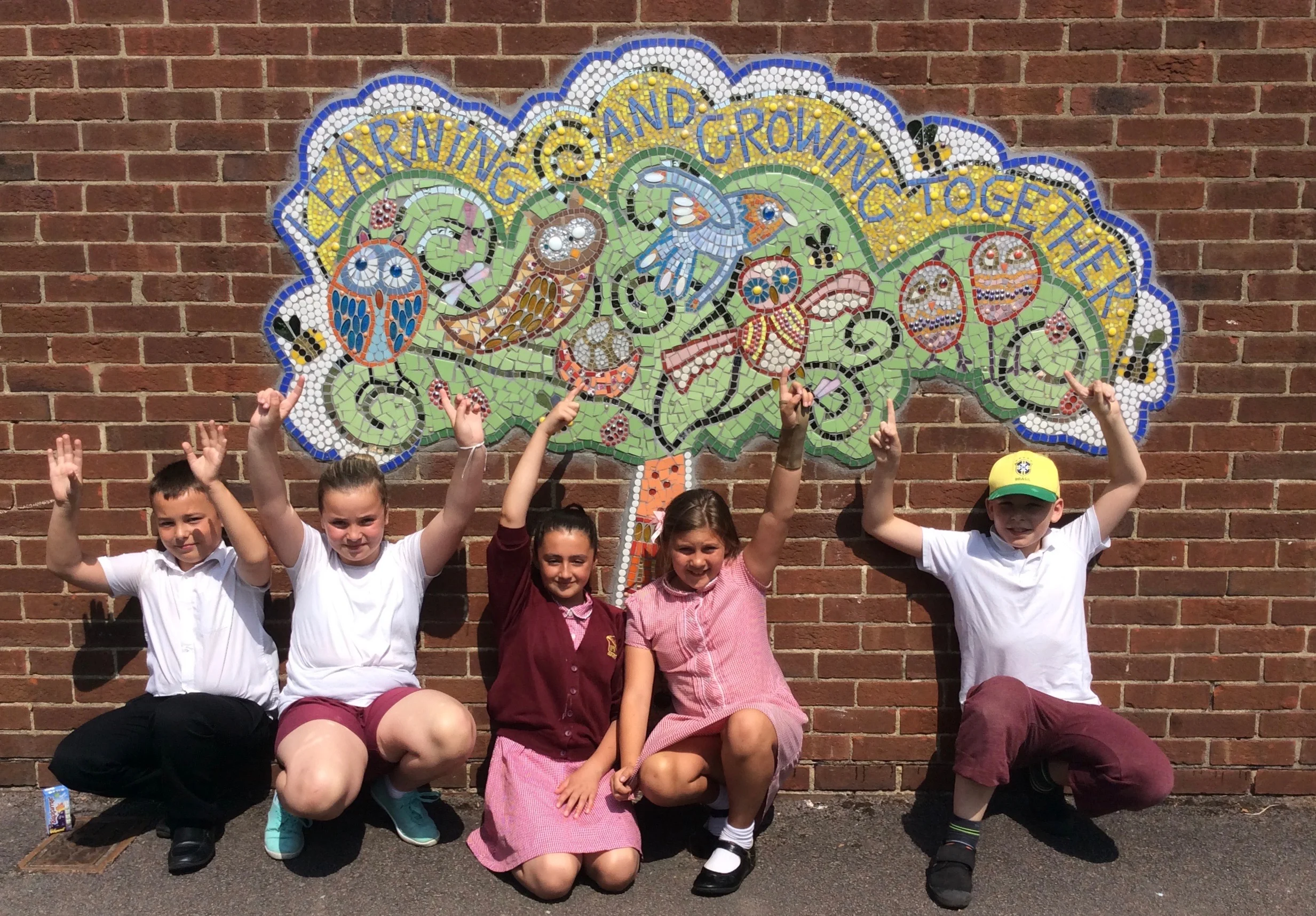 Mosaic School Projects Inspired Mosaics Studio Brighton