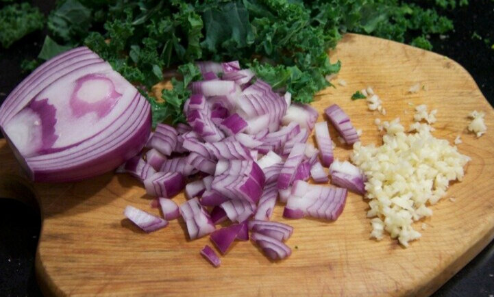 chopped-kale-onions-garlic-by-The-Culinary-Chase.jpg