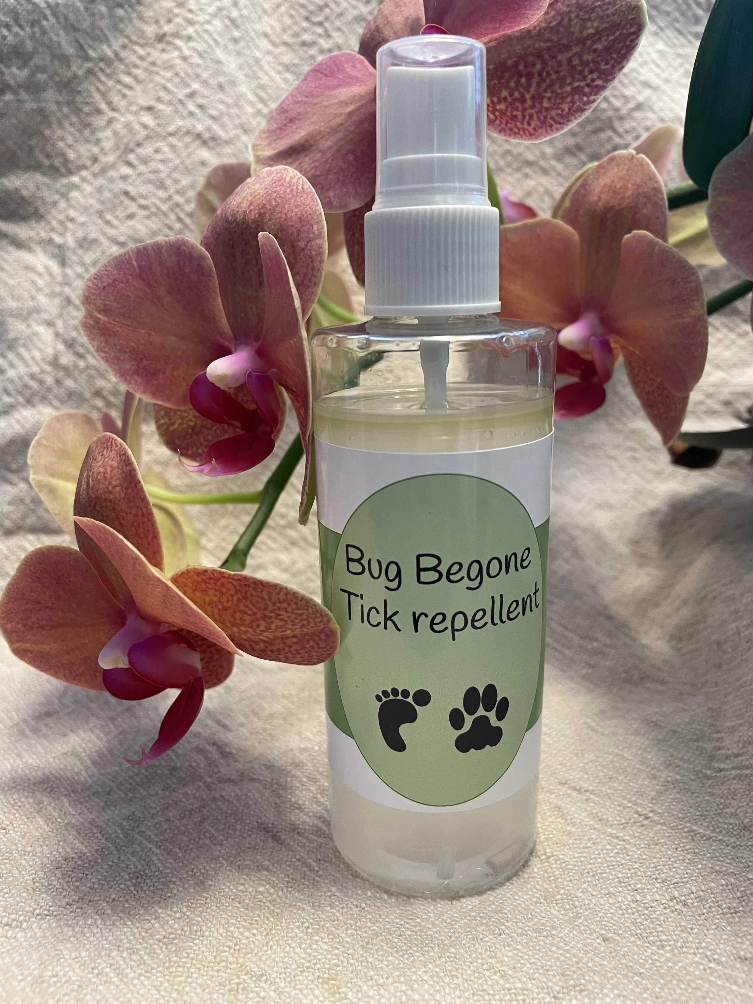 Safe for you and your pup, a blend of essential oils designed to keep ticks away when you are out adventuring together.
