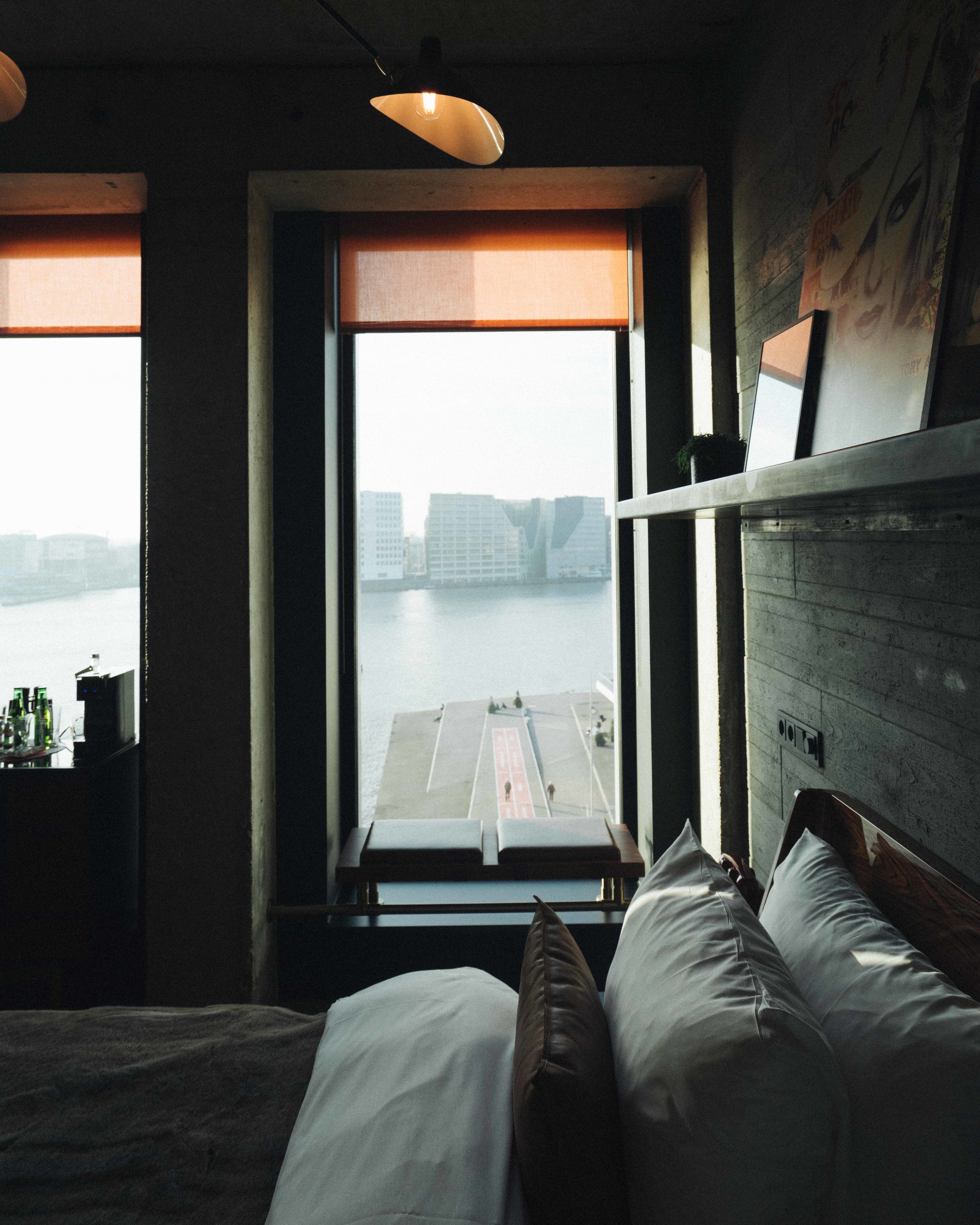 My room view was on the 5th floor looking over down town Amsterdam.