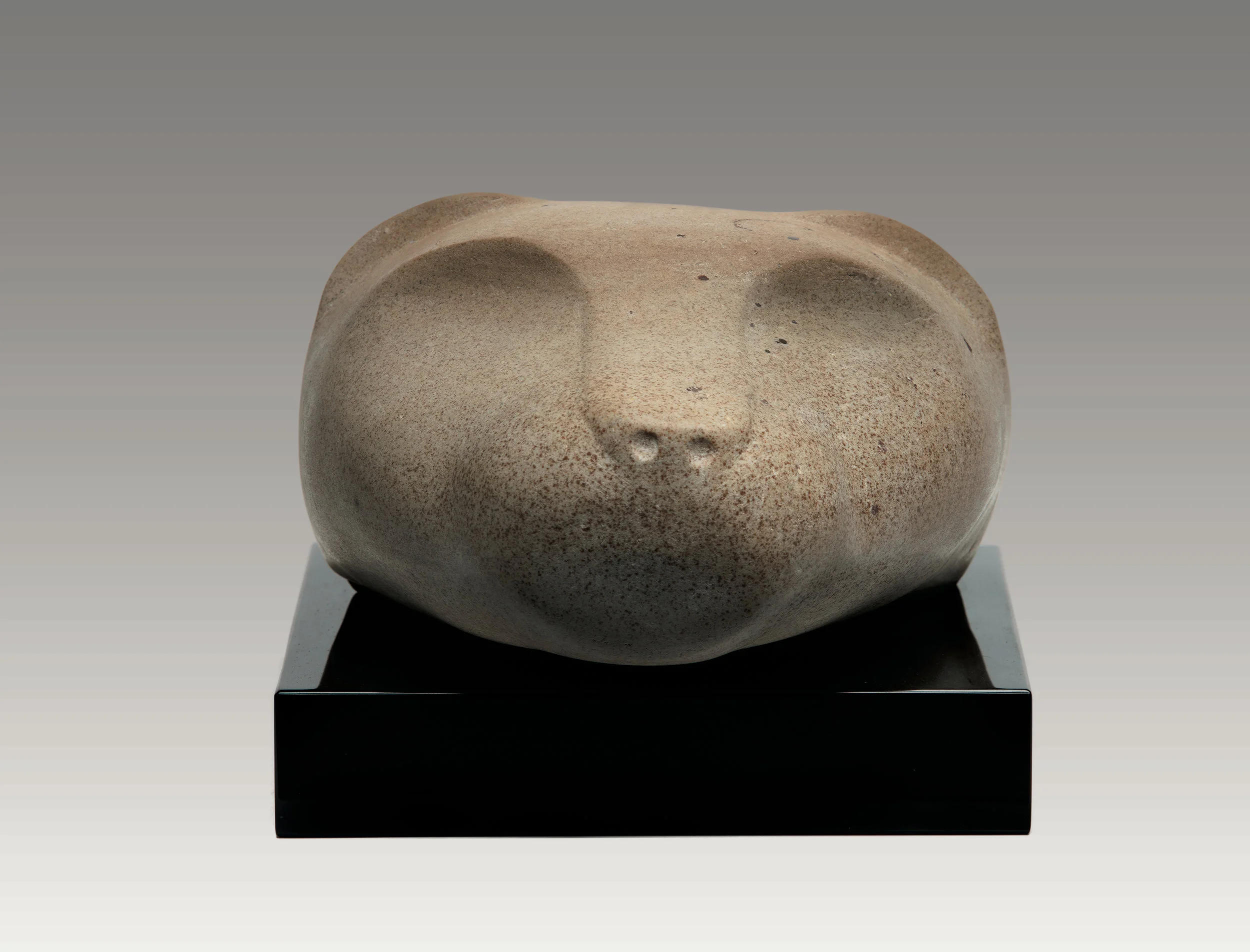Leopard Head (sandstone) 6 x 8 x 9 inches