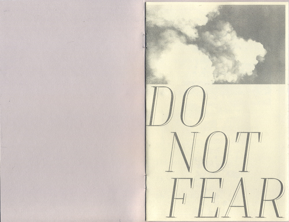 Pamphlet 1 contents