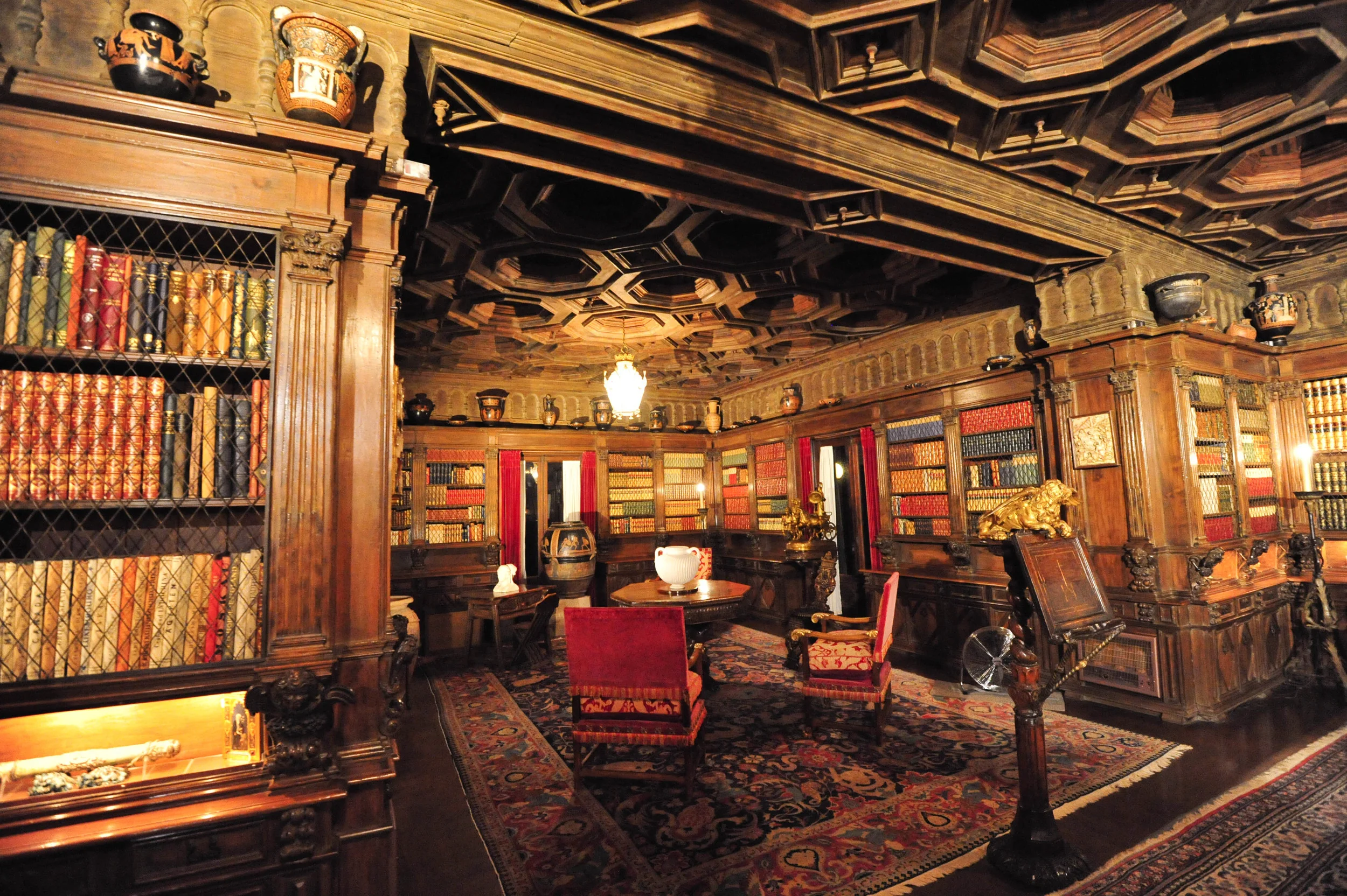 Hearst Castle Grand Library. Eric Chan