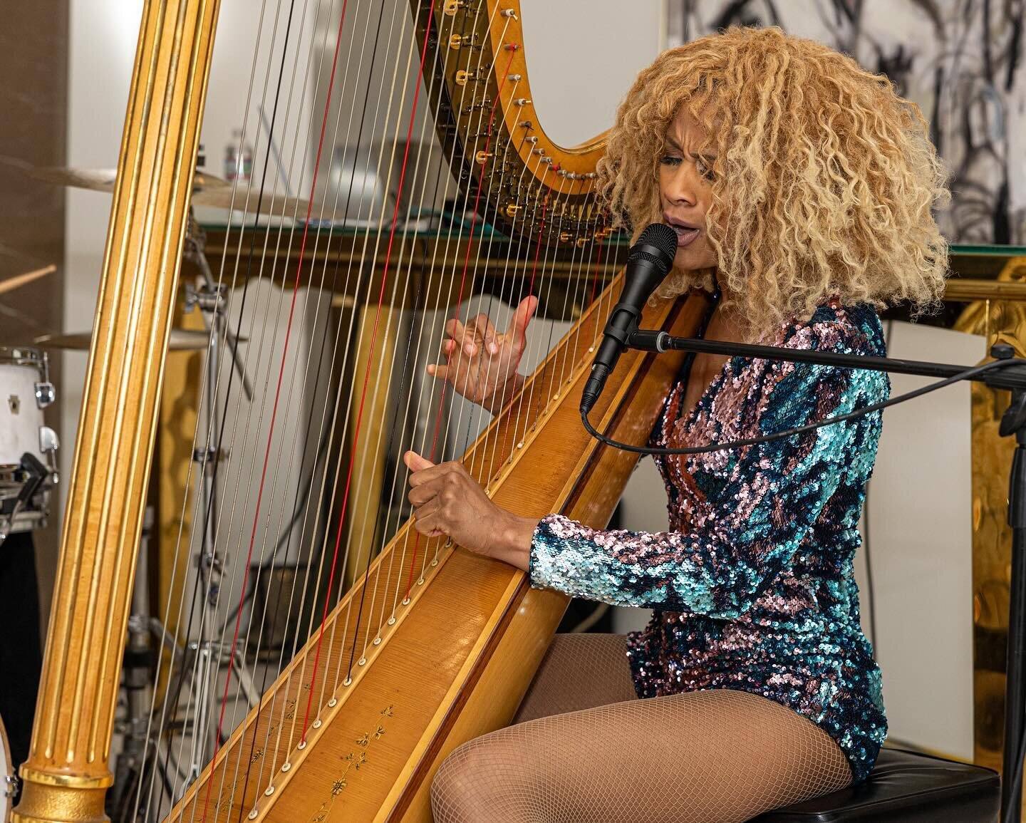 I had a wonderful time performing in LA for an amazing event, NOMOX Grammy Weekend Music and Tech Mixer. Thank you to @genoregist @vonsmith1 Rahul and Kate (NOMO Ventures) for having me! ❤️ 

#NOMOX #Tulani #Harpist #Singer #losangeles